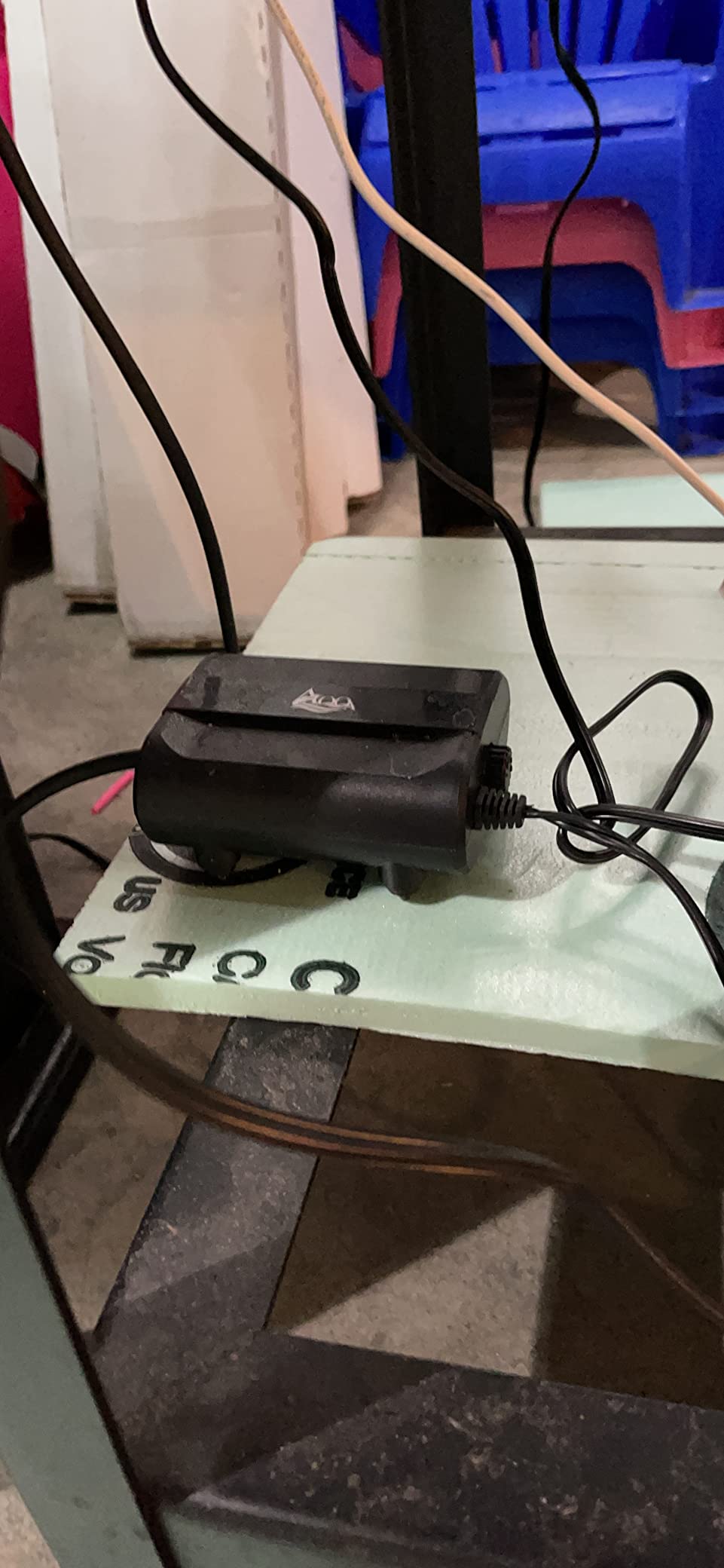 AQQA Aquarium Air Pump,3.5W 5W Dual Outlet Oxygen Pump customer photo 2