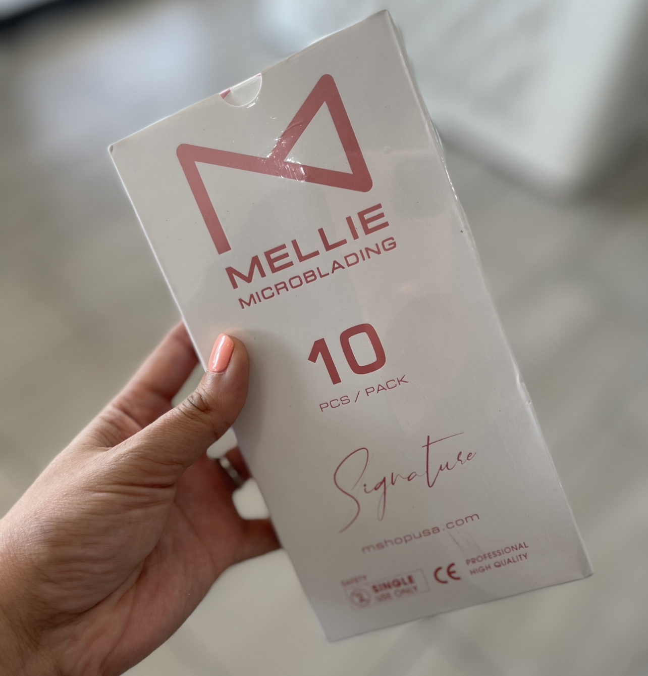 Mellie Signature Microblading Pen, Pack of 10, U18 .15mm customer photo 2