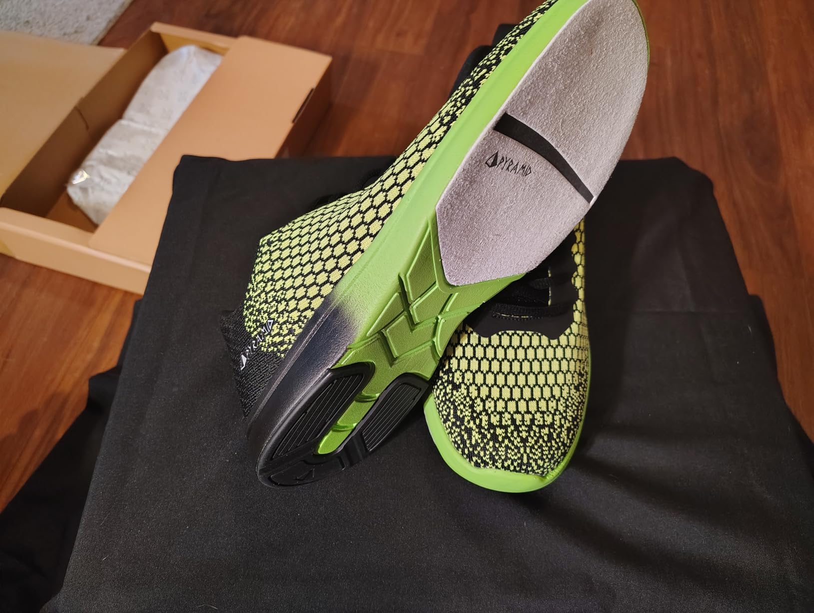 Pyramid Men’s Path Lite Seamless Mesh Bowling Shoes - Lightweight Seamless Design, Athletic Fit, Breathable Knit Upper, Universal Slide Soles customer photo 2