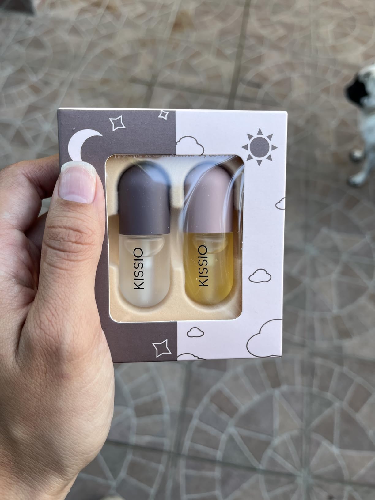 KISSIO Lip Plumper Set,2 PCS Lip Gloss for Day & Night Use customer photo 1