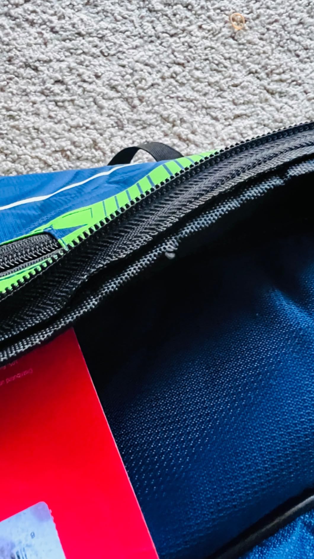 Li-Ning Raider Max Double Zipper Polyester Badminton Kit Bag | Unbreakable Zippers | Easy Mobility | Unisex - Men, Boys, Girls, Women customer photo 2