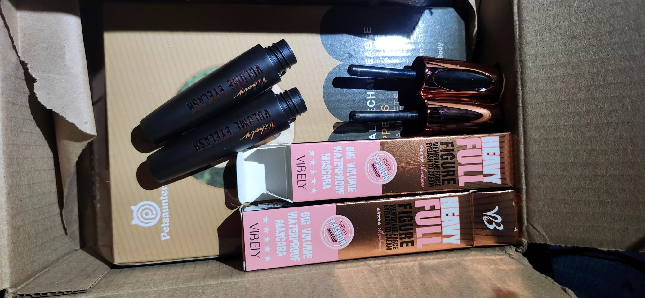 2Pcs 4D Silk Fiber Lash Mascara, Long Lasting Eyelashes Mascara customer photo 1
