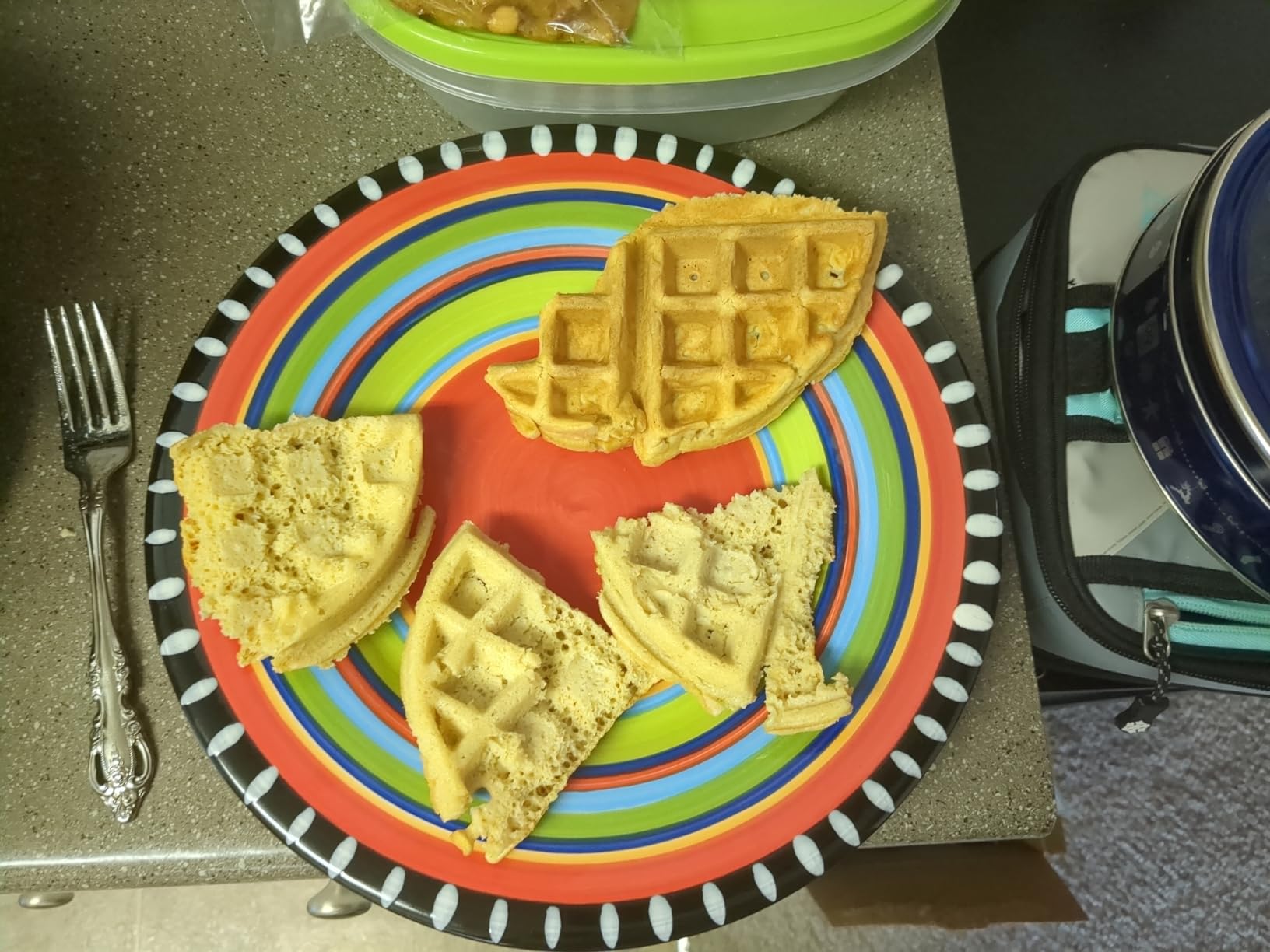 Waffle Maker, 1400W Double Belgian Waffle Iron 180° Flip, 8 Slices in 3 Mins, Rotating & Nonstick Plates, Anti-Scald, Removable Drip Tray Easy to Clean, Cool Touch Handle, Space-Saving Storage(Black) customer photo 2