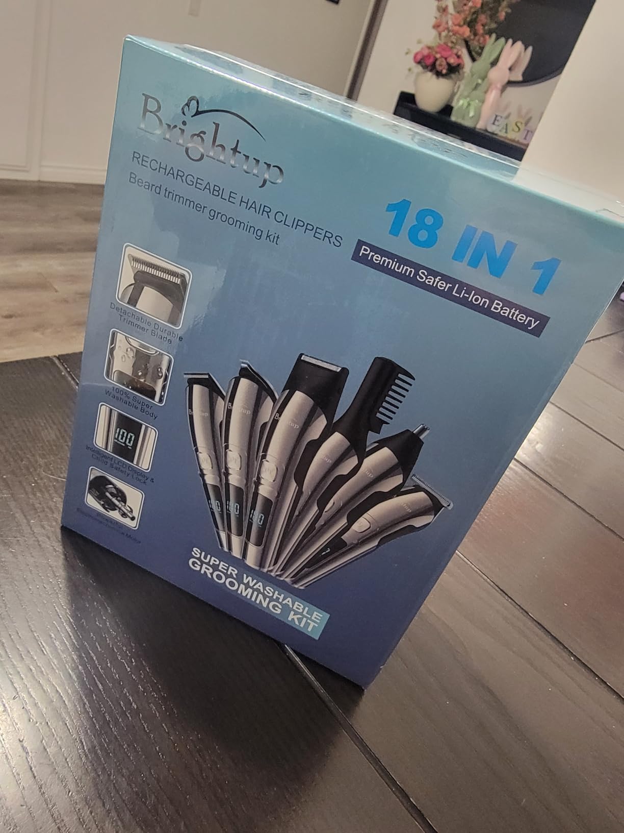 Brightup Beard Trimmer for Men - Electric Razor & Shaver customer photo 2