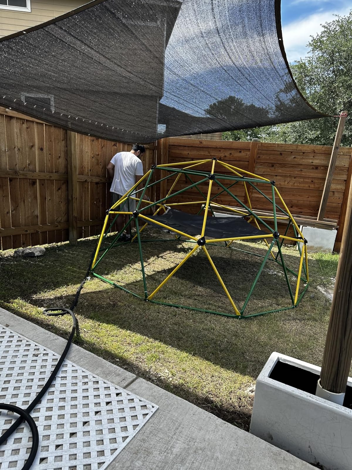 Climbing Dome Jungle Gym 6ft Outdoor Playset Kids Playground Equipment customer photo 2