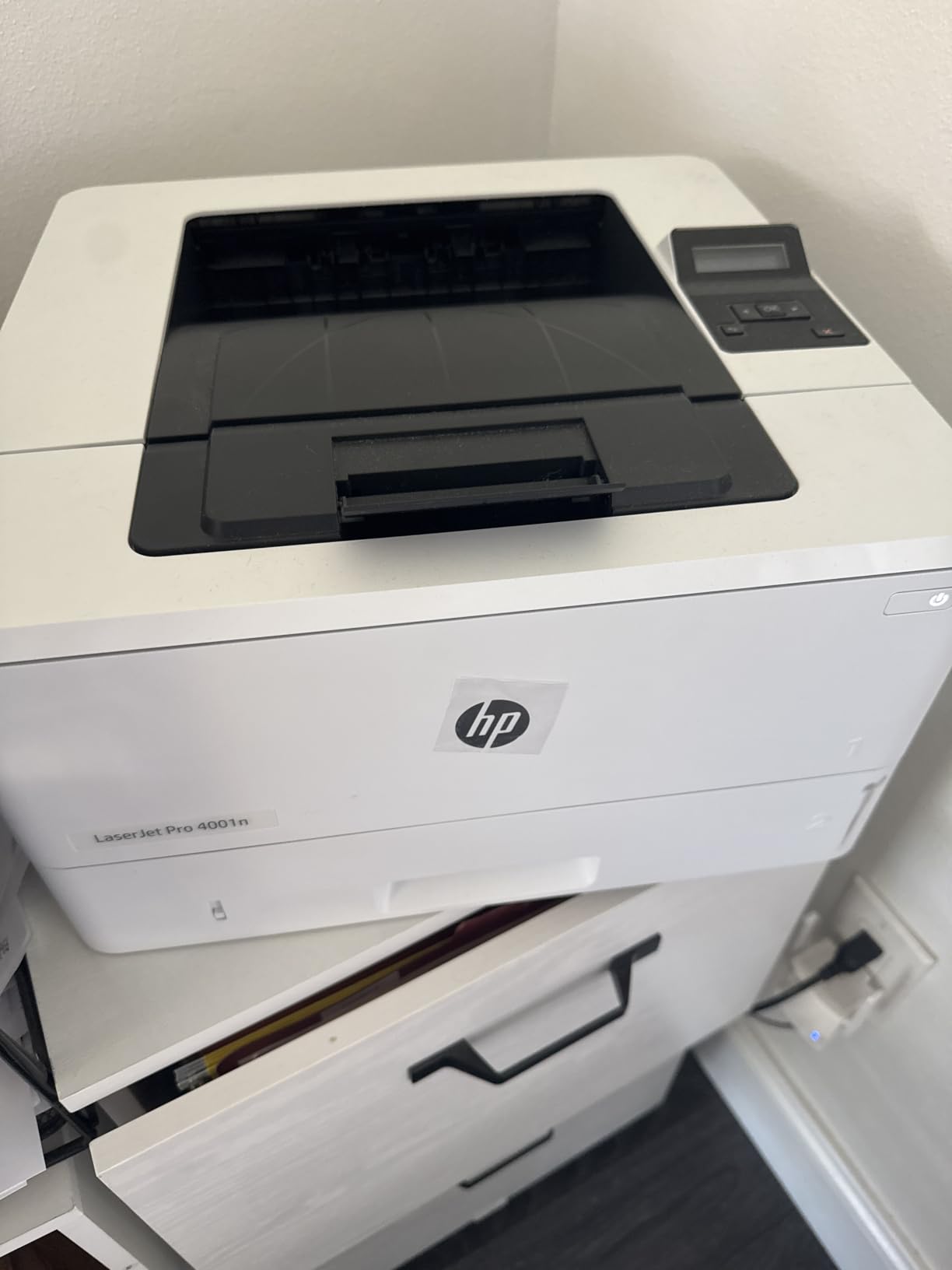 HP LaserJet Pro 4001n Black & White Printer, Print, Fast speeds, Easy Setup, Mobile Printing, Advanced Security, USB, Ethernet Connection, Best-for-Office customer photo 1