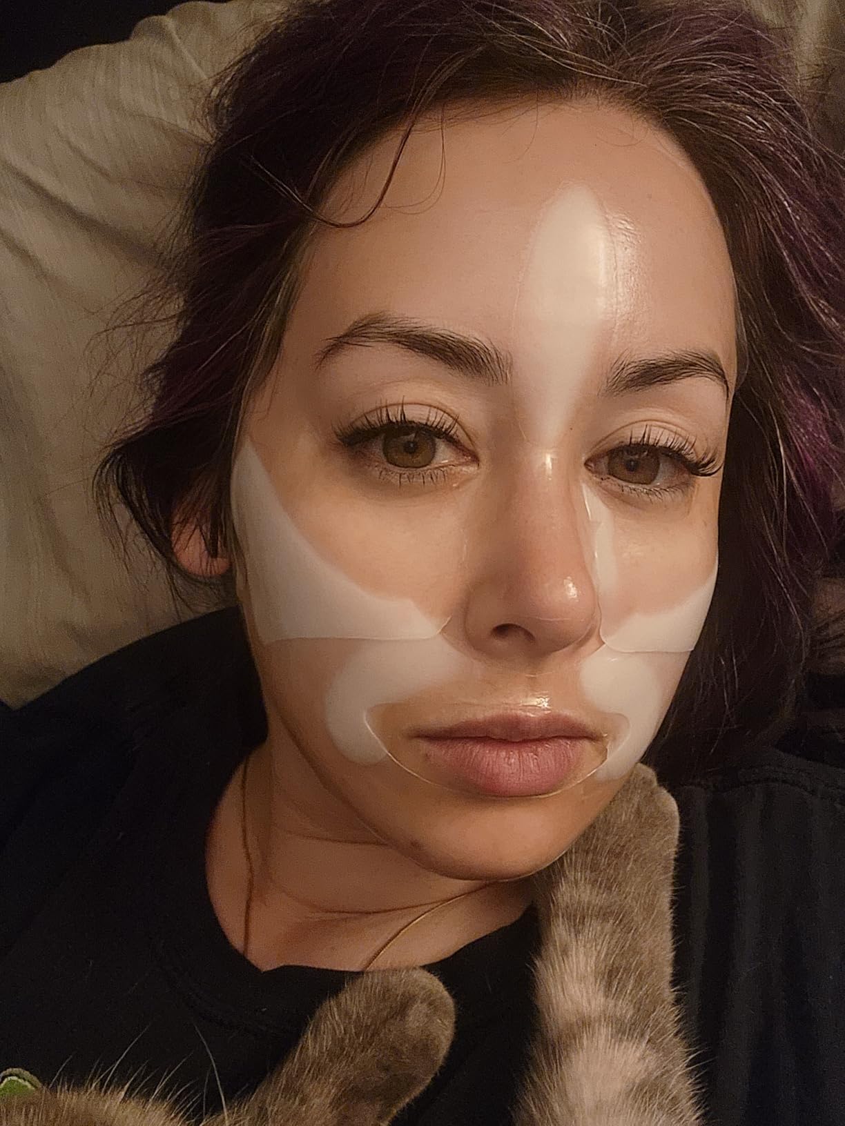BIODANCE Bio-Collagen Real Deep Mask, Hydrating Overnight Hydrogel Face Mask, 1.19oz x 4ea customer photo 2