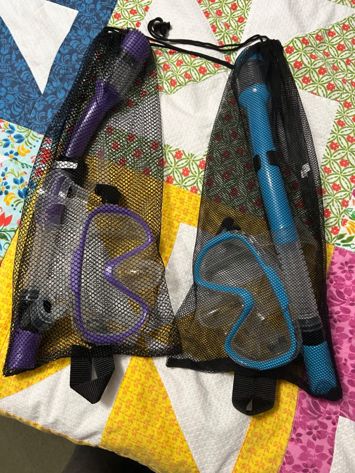 Seovediary Snorkeling Gear for Adults, Anti-Fog Mask with Dry Top Snorkel customer photo 2