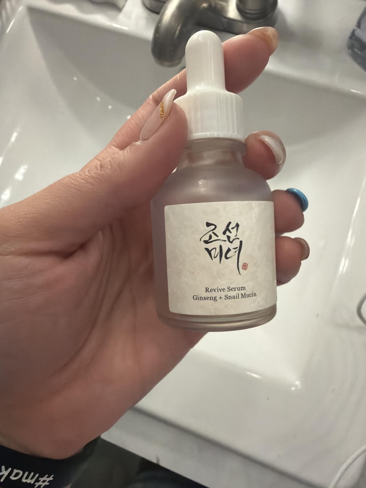 Beauty of Joseon Revive Snail Mucin Ginseng Serum Hydrating Peptide Facial Moisturizer Dark Spot Acne Scar Remover for Sensitive Face. Korean Skin Care for Men and Women, 30ml, 1fl. Oz customer photo 2