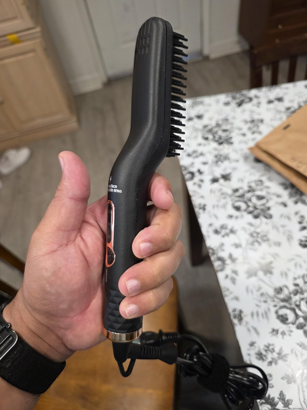 Beard Straightener for Men,w/Dual Action Hair Comb for All Beard Types customer photo 2