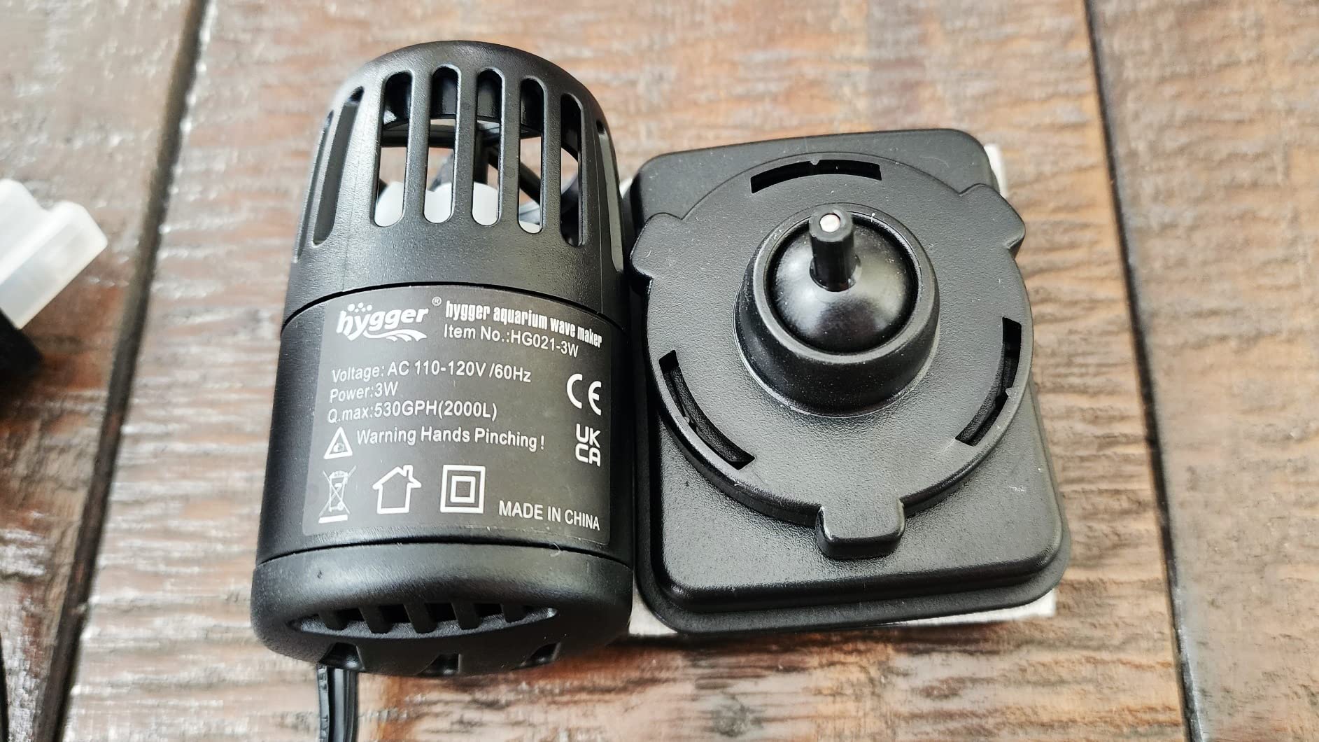 hygger Mini Wave Maker for 15-40 Gallon Aquarium with Magnetic Mount Quiet Powerhead for Saltwater and Freshwater Fish Tank 530 GPH customer photo 2
