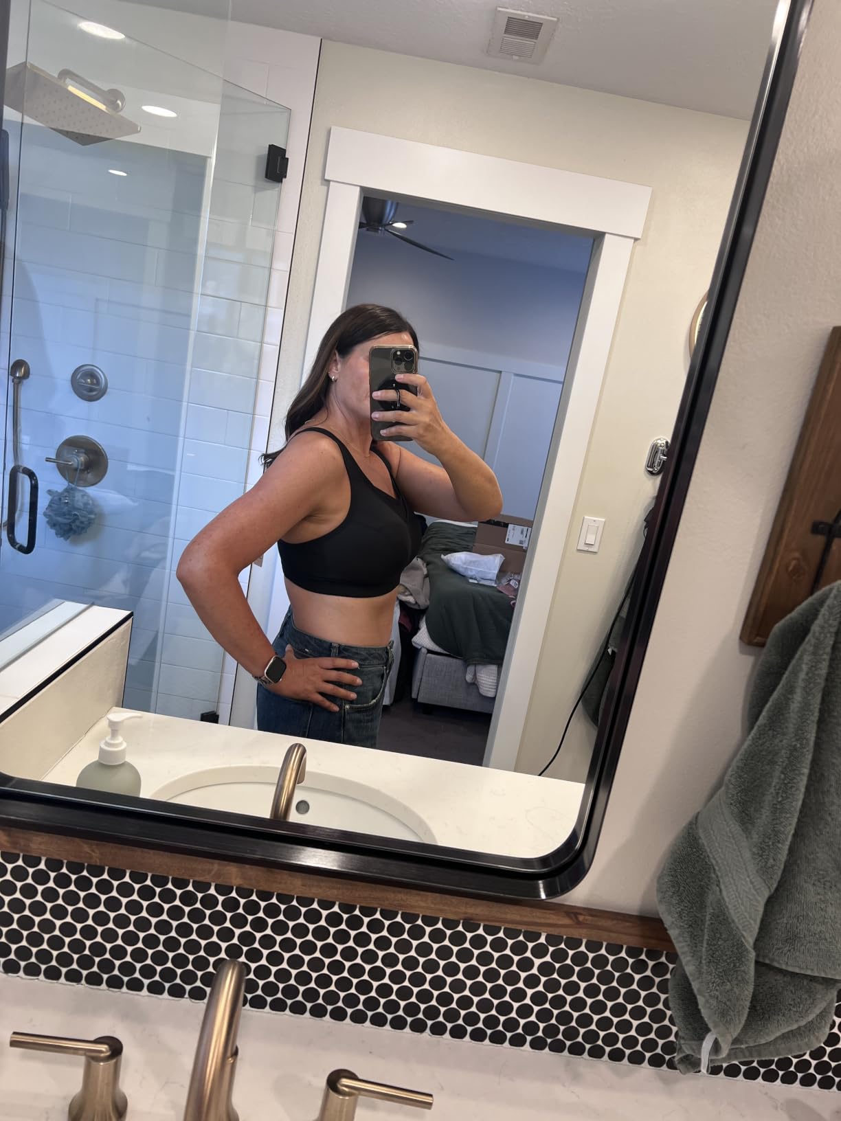 Wingslove High Impact Sports Bras for Women Plus Size Non Padded Wirefree Workout Bra Bounce Control customer photo 1