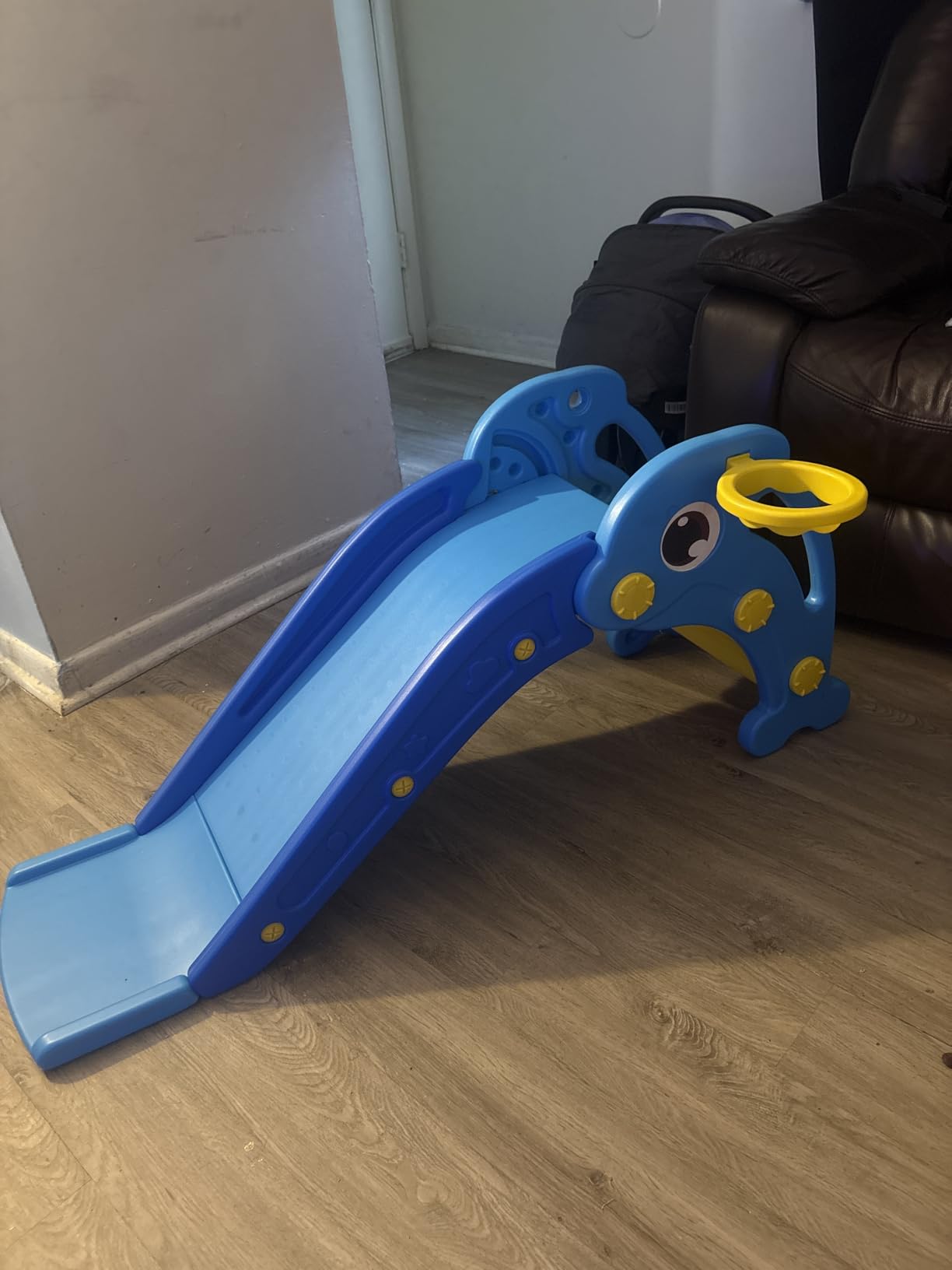 NYEEKOY 3 in 1 Kids Slide, Indoor Slide for Ages 3 and up customer photo 2