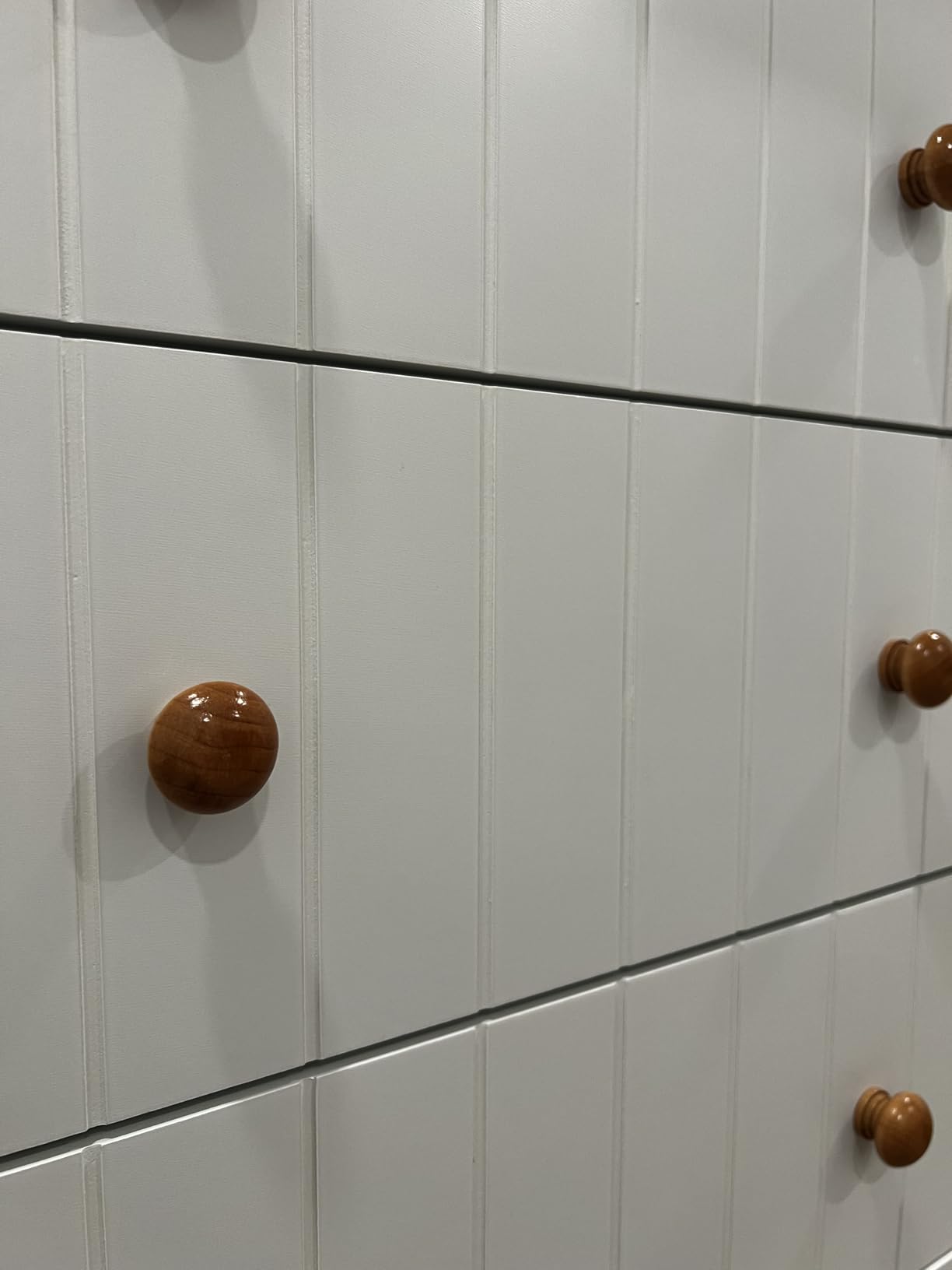 FOTOSOK White Dresser, Chest of Drawers, Modern 6 Drawer Nursery Dressers customer photo 1