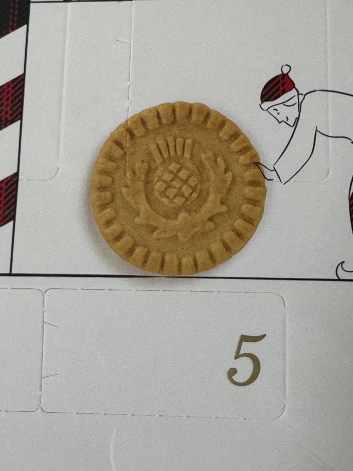 Walker’s 2026 Advent Calendar with Shortbread Cookies from Scotland - 24 Count (10.4 oz) - Limited Edition Cookie Box with Christmas Cookies in Various Shapes and Flavors customer photo 2