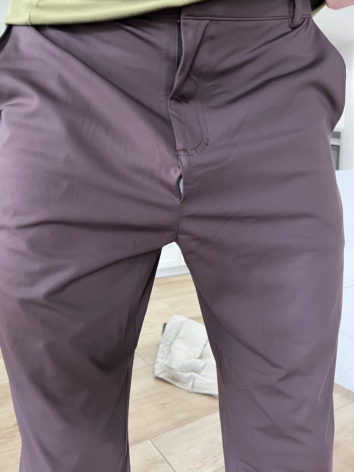 Soothfeel Men's Golf Joggers Pants with 5 Pockets Slim Fit Stretch Sweatpants Running Travel Dress Work Pants for Men customer photo 1