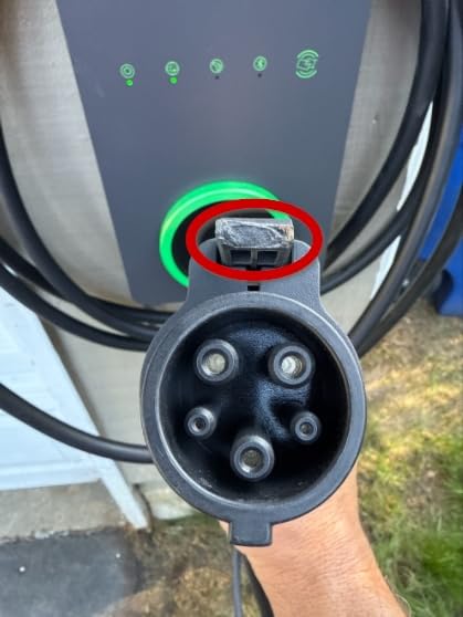 Autel Level 2 EV Charger up to 50Amp, 240V, Indoor/Outdoor Car Charging Station with J1772 Connector, Wi-Fi and Bluetooth Enabled EVSE, 25-Foot Cable, Hardwired, Dark Gray customer photo 1