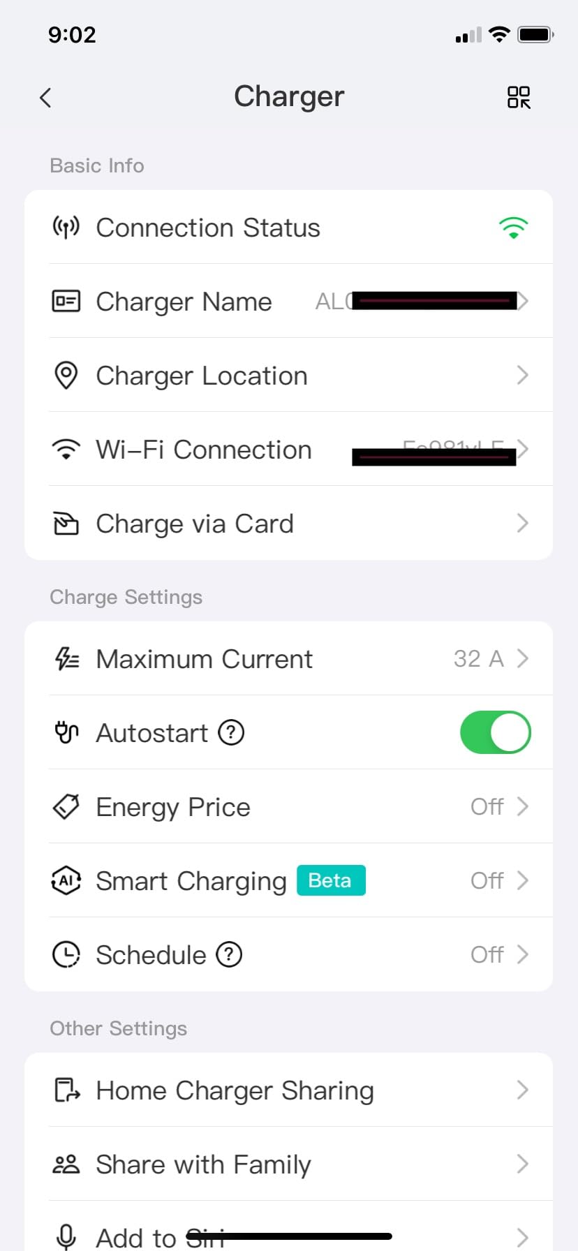 Autel Level 2 EV Charger up to 50Amp, 240V, Indoor/Outdoor Car Charging Station with J1772 Connector, Wi-Fi and Bluetooth Enabled EVSE, 25-Foot Cable, Hardwired, Dark Gray customer photo 2