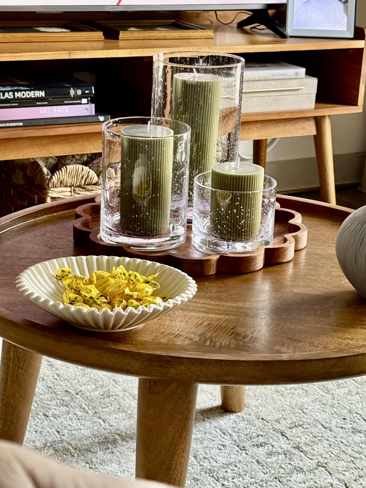 Hurricane Candle Holders Glass Cylinders Set of 3 (10