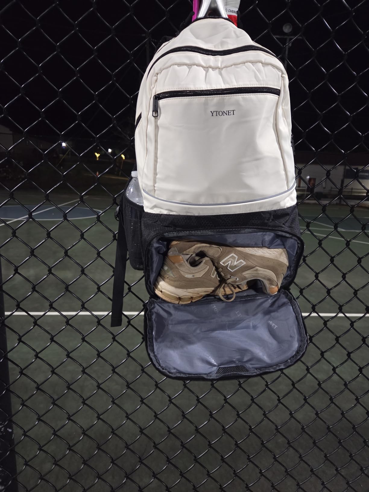 Ytonet Tennis Bag Tennis Backpack for Women Men 2 Rackets | Insulated Pocket and Ventilated Shoe Compartment, Gym Bags with Fence Hook for Pickleball and Badminton Rackets customer photo 1