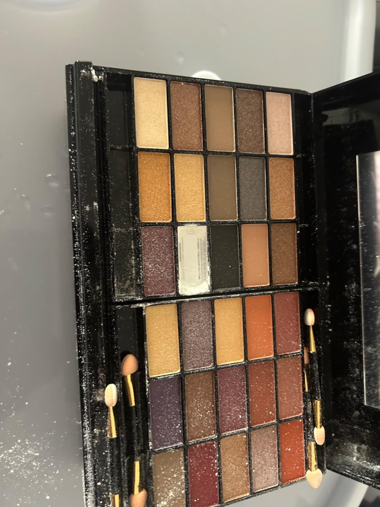 Professional Makeup Kit for Women Full Kit with Mirror 58 Colors All in One Make up Gift Set for Girls Included Eyeshadow,Compact Powder,Blusher,Lipstick,Eyebrow Pencil,Gitter Gel,Eyeliner,Mascara (N) customer photo 2