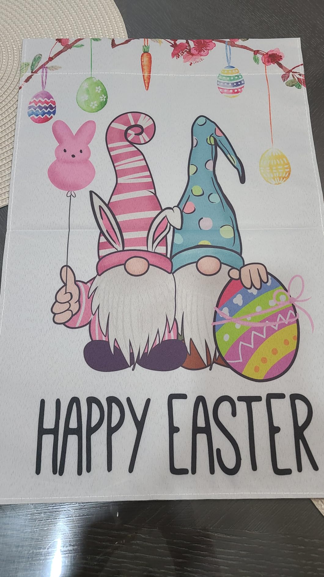 Set of 10 Gnome Seasonal Garden Flags, Double Sided 12 x 18 Inch Yard Flags customer photo 2