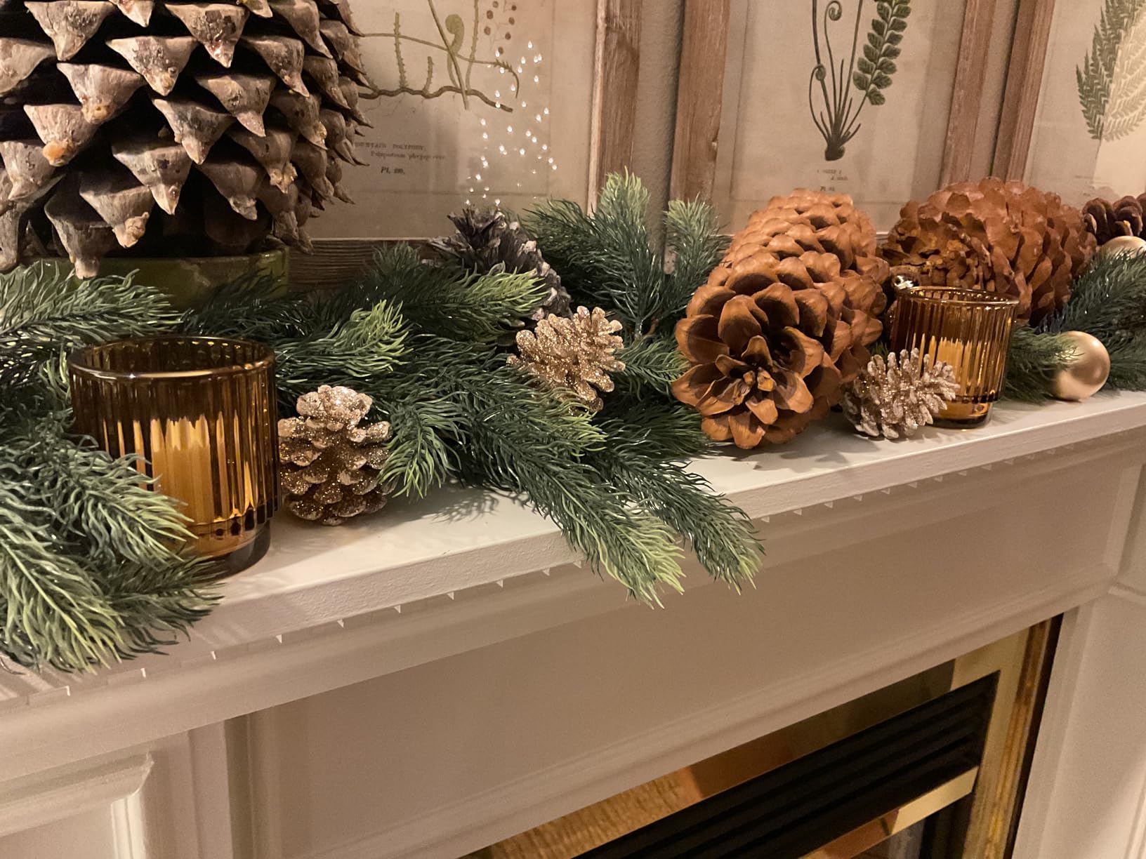 Kate Aspen Vintage Glass Tealight & Amber Votive Candle Holders (Set of 6) Rustic Fluted Candle Holder Set, Boho Home Decor, Wedding Table Centerpieces, Farmhouse Kitchen Table Decor customer photo 1
