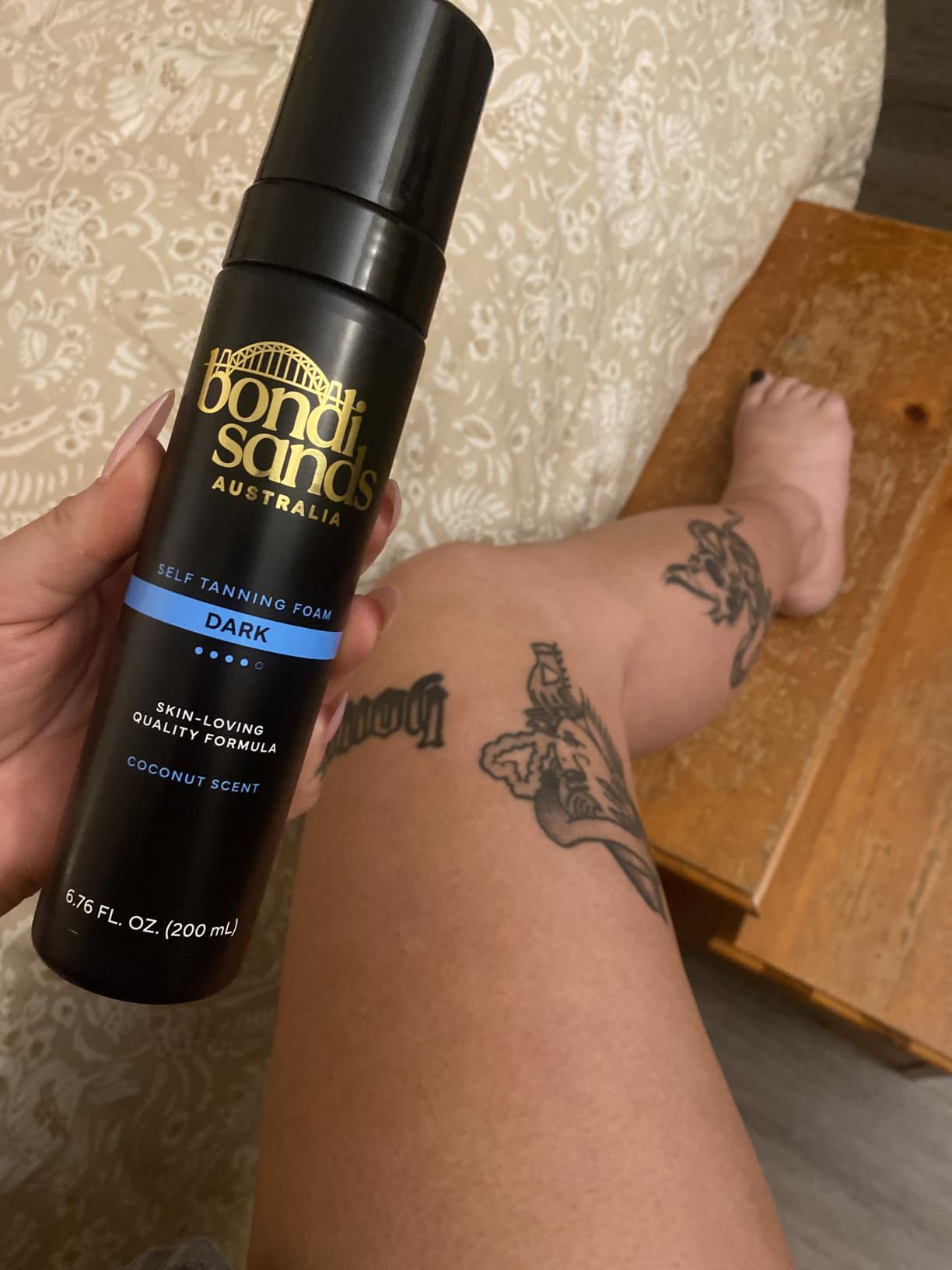 Bondi Sands Self Tanning Foam + Application Mitt customer photo 2