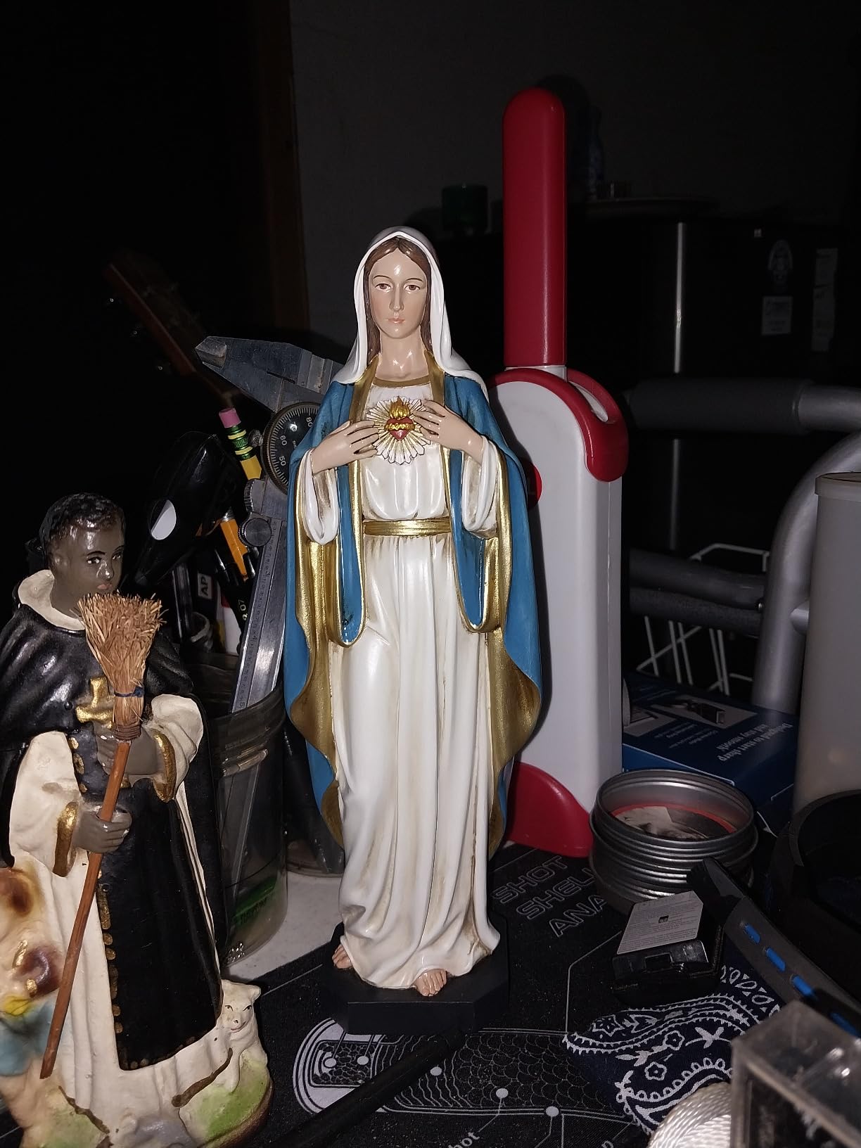 BC Catholic Immaculate Heart of Mary Statue 10