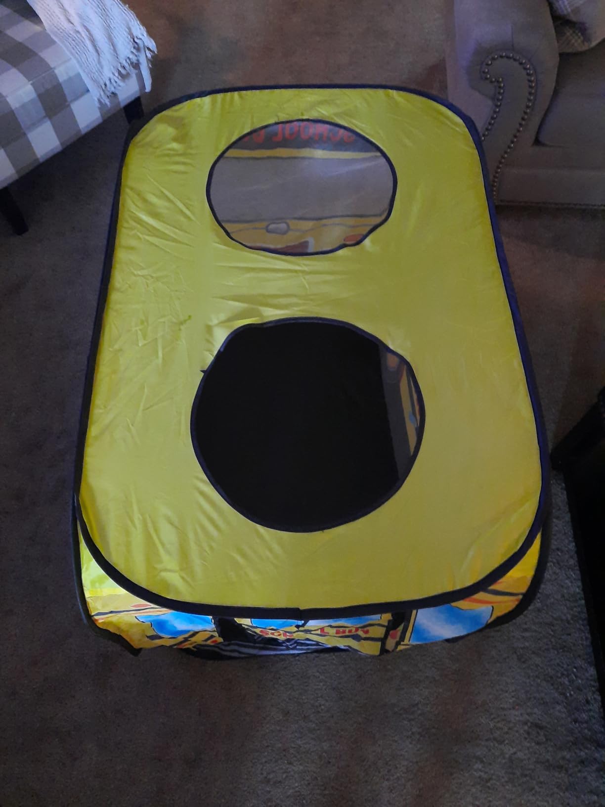 Puppet Show Theater for Kids, 2-in-1 Pop-Up Tent & Stage, Ages 2 and Up | Foldable Toddler Playhouse for Pretend & Dramatic Play; Indoor Outdoor Fun with Carry Bag; Birthday Gift for Boys & Girls customer photo 2