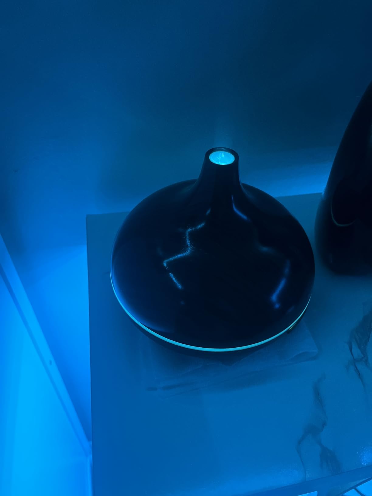 InnoGear 400ml Aromatherapy Essential Oil Diffuser 10 Oils Gift Set, Dark | Cool Mist Humidifier, Essential Oils, Ultrasonic, 4 Timers, Run up to 12hrs, Large Room, Home, Automatic Shut-Off, Quiet customer photo 2