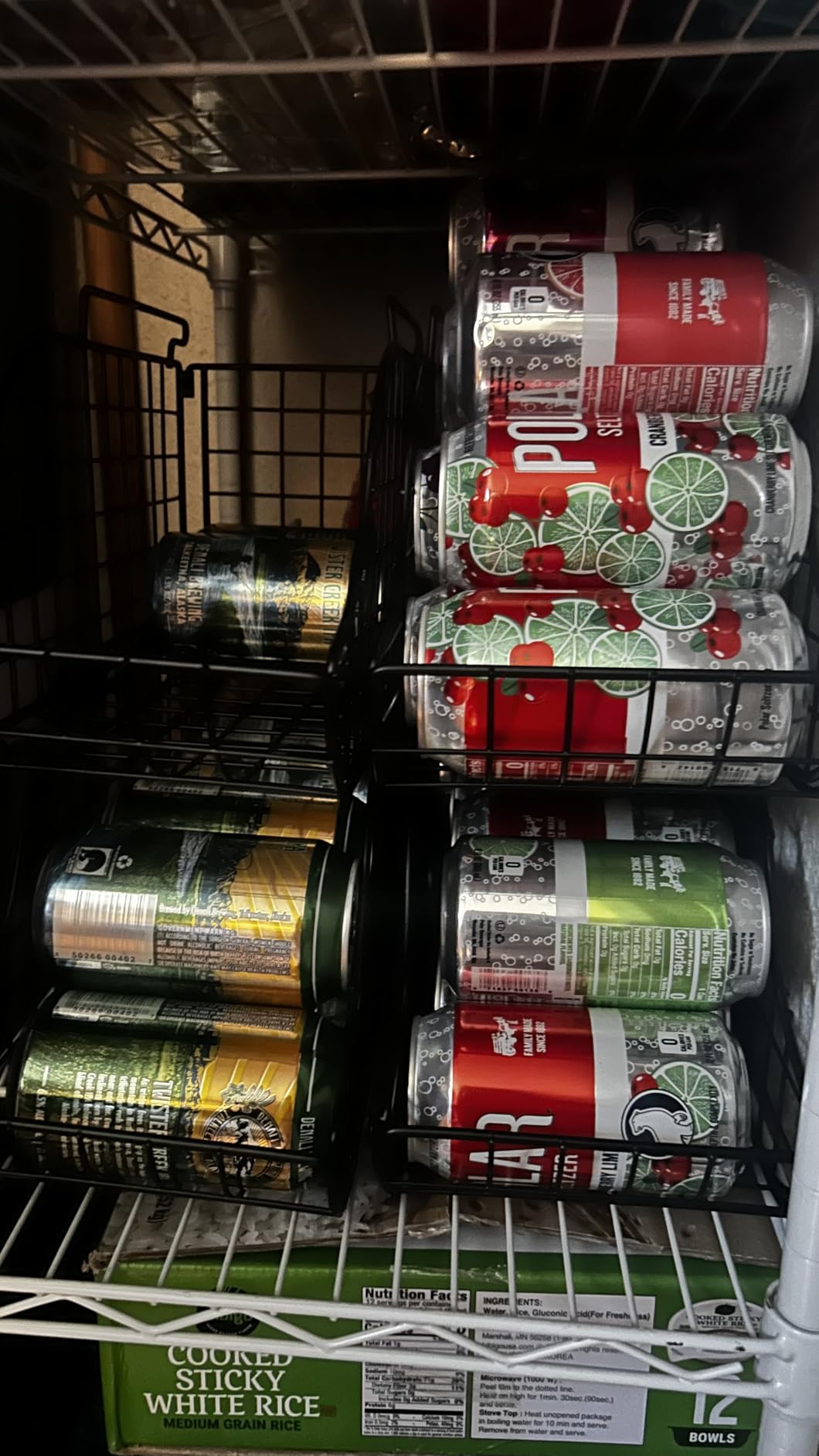 Sonyabecca 4-Pack Stackable Can Rack Organizer for Kitchen Pantry customer photo 1