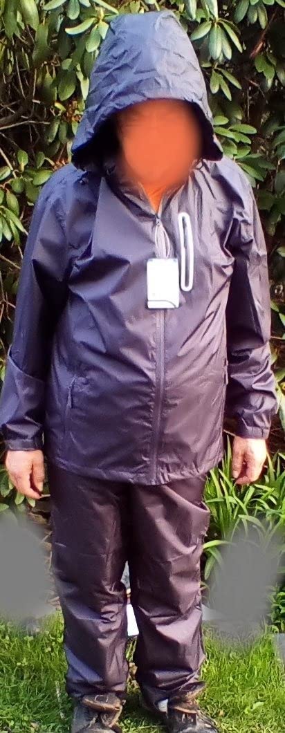 SWISSWELL Men's Waterproof Golf Rain Suit Rain Gear Jacket and Pants customer photo 2