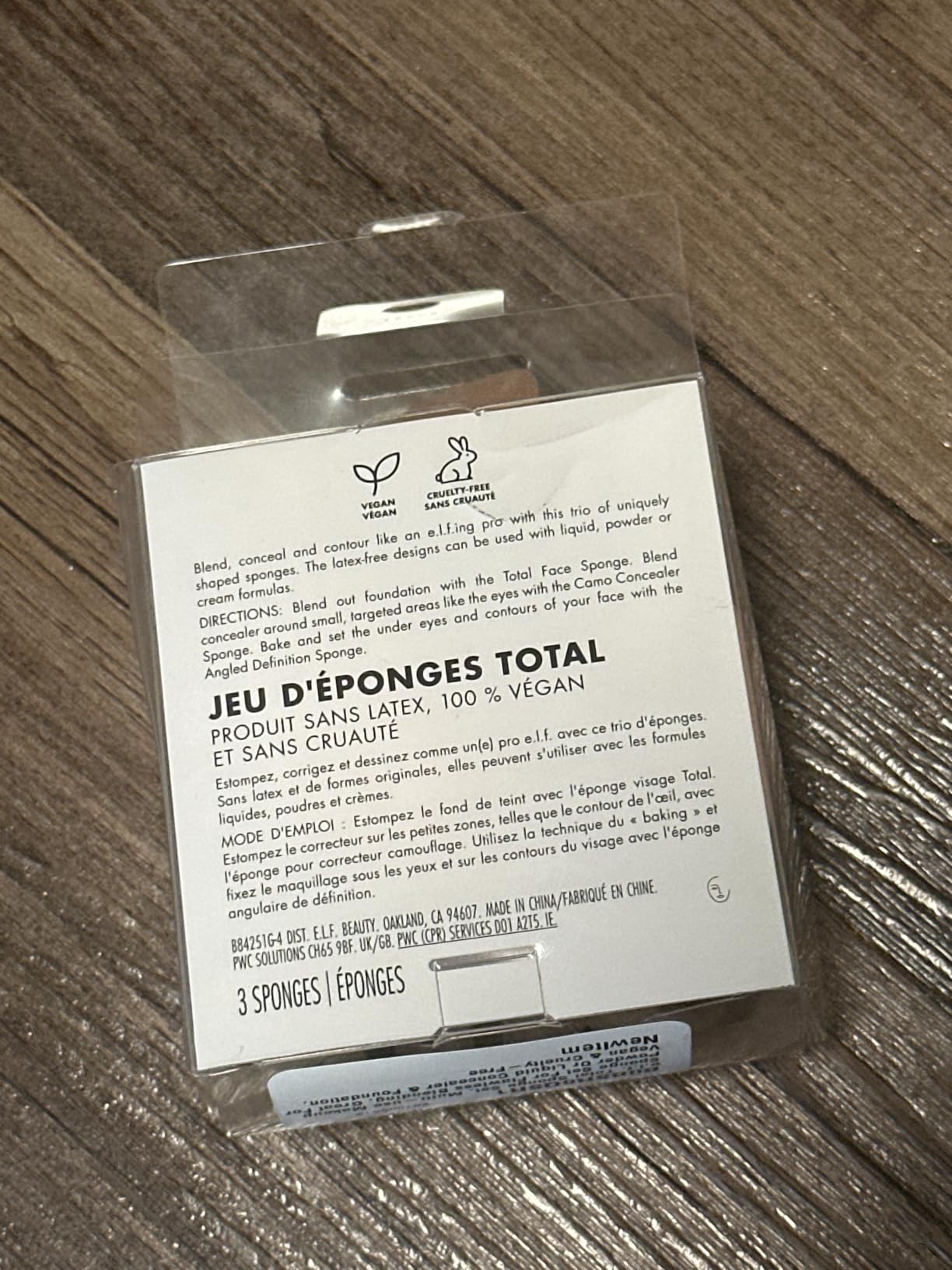 e.l.f. Total Sponge Set, Multi-use Makeup Sponge Set For Flawless Blending, Great For Powder Or Liquid Concealer & Foundation, Vegan & Cruelty-Free customer photo 1