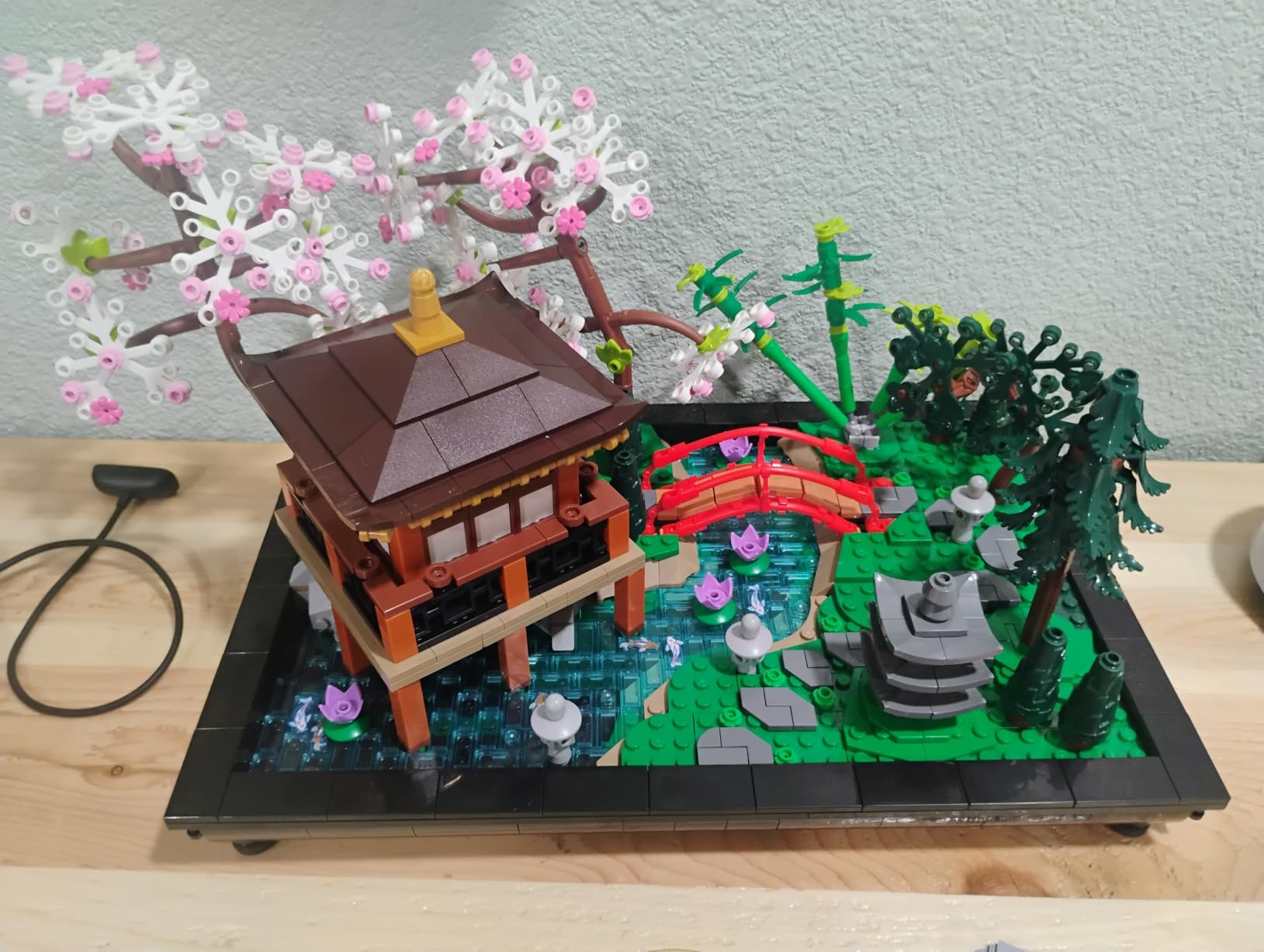 LEGO Icons Tranquil Garden Building Set - Detailed Japanese Zen Garden DIY Kit for Adults, Ages 18+ - Gift for Birthday - Building Block Set for Home Decor - 10315 customer photo 1