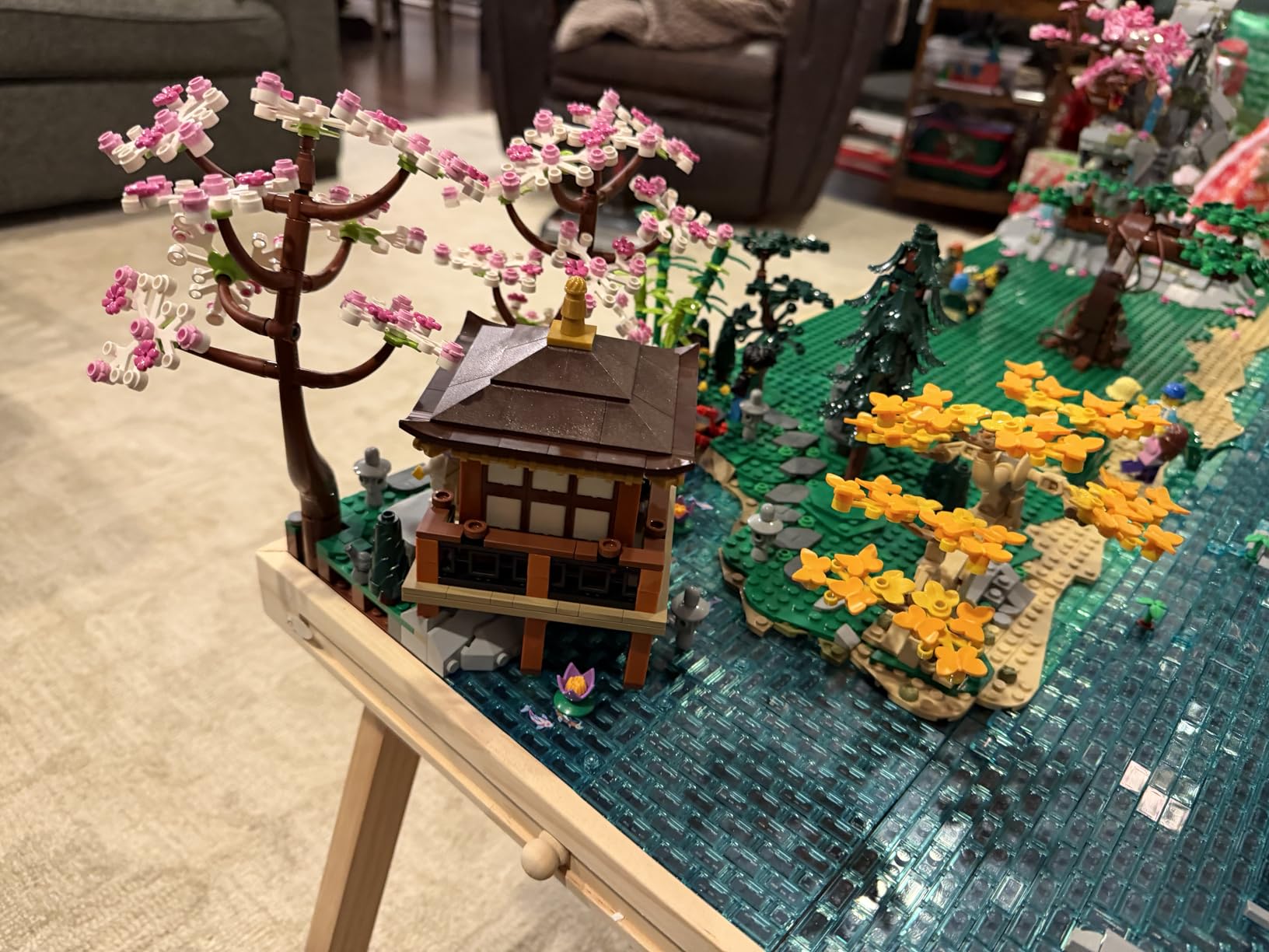 LEGO Icons Tranquil Garden Building Set - Detailed Japanese Zen Garden DIY Kit for Adults, Ages 18+ - Gift for Birthday - Building Block Set for Home Decor - 10315 customer photo 2