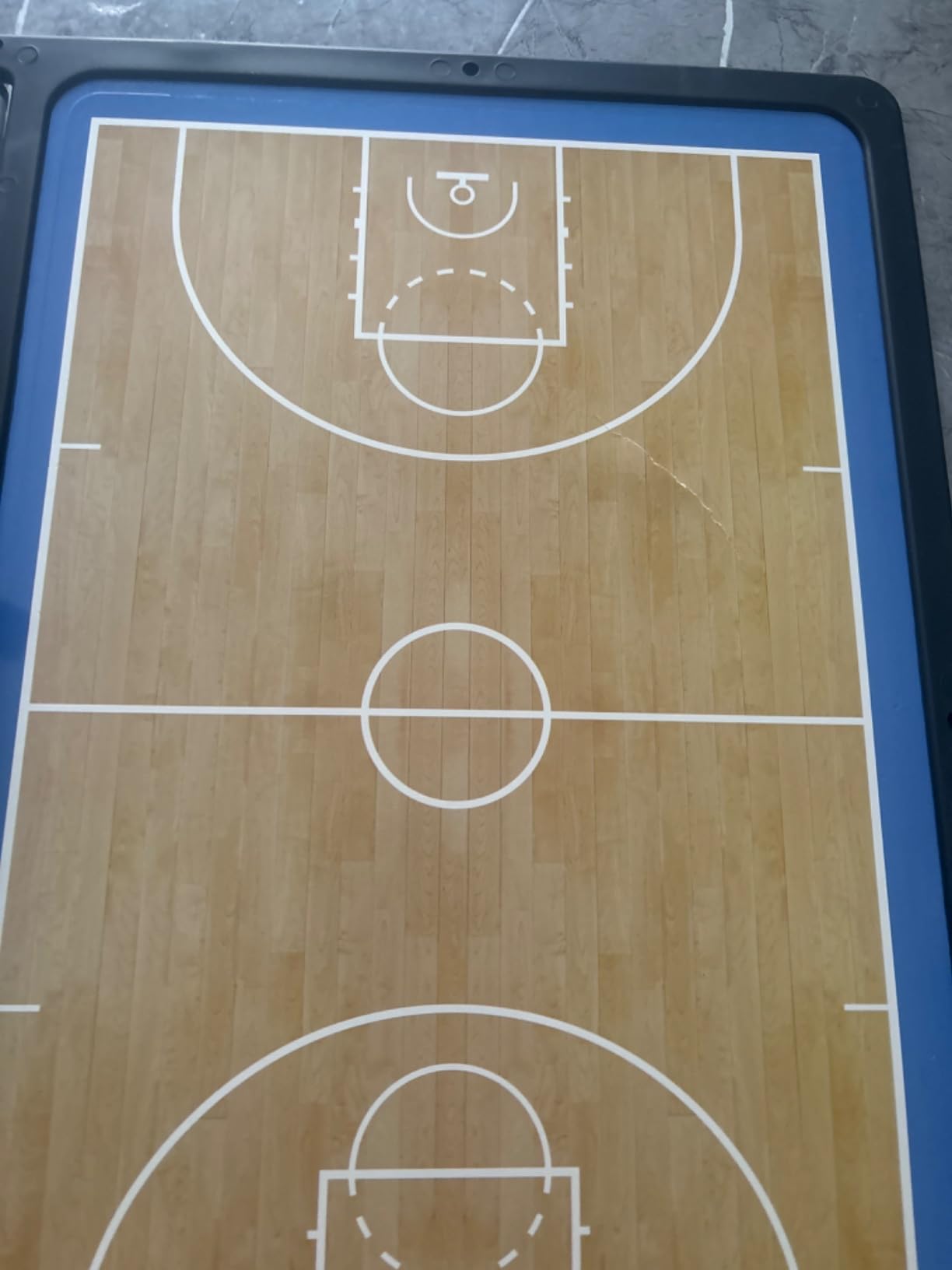 Dry Erase Basketball Clipboard for Coach, Premium Tactical Basketball Coaching Board, Double Sides Full & Half Court Dry Erase Board with Marker customer photo 1