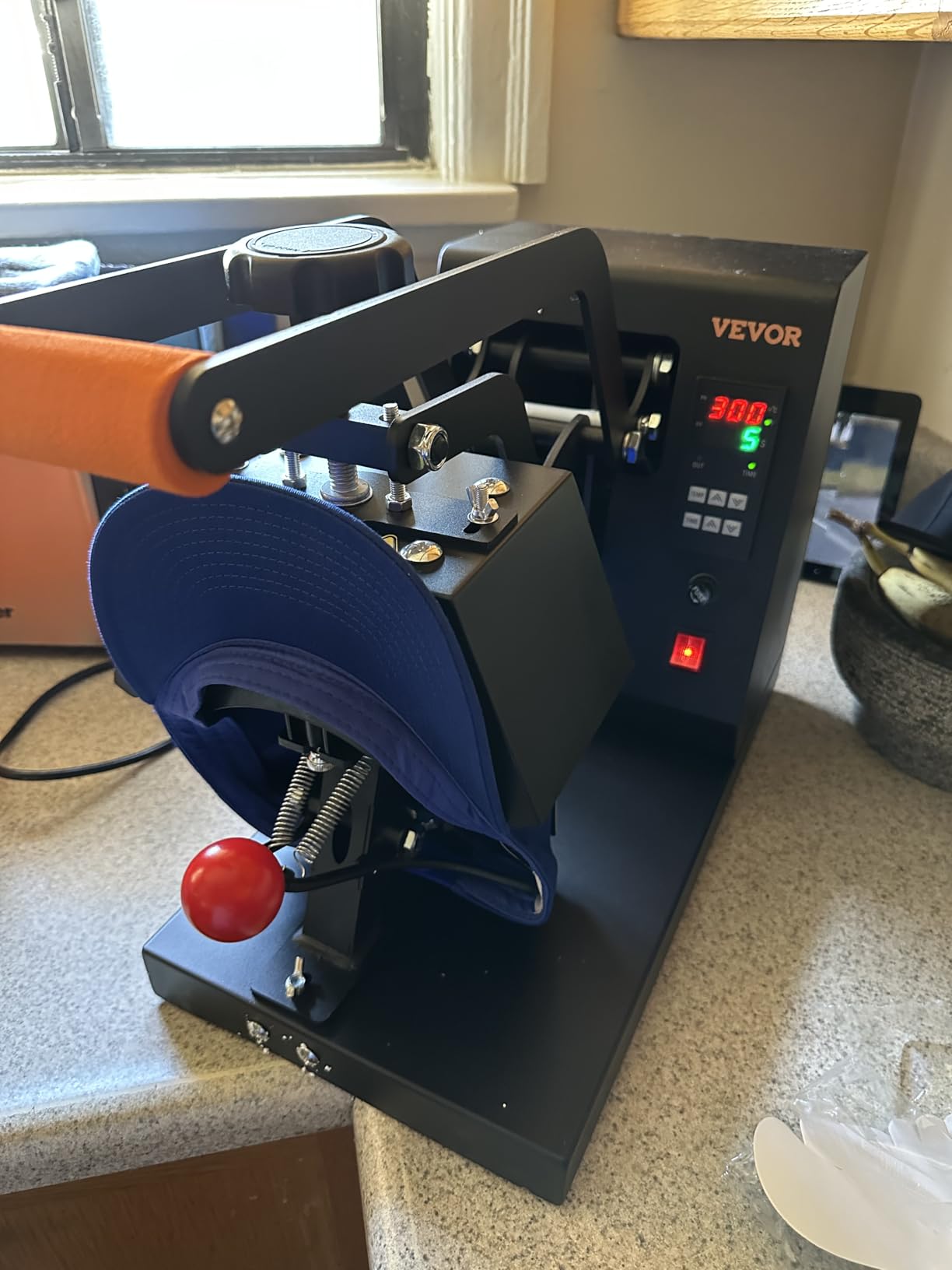 VEVOR 4-in-1 Heat Press Machine for Hats customer photo 2
