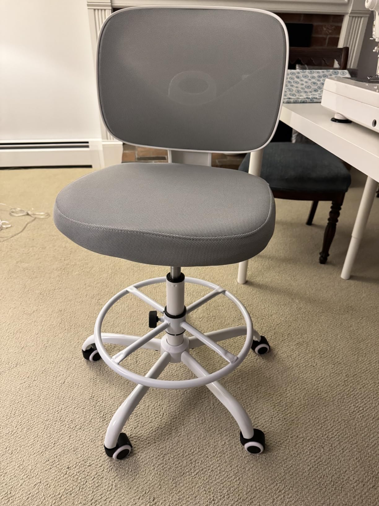 Kids Desk Chair, Pink Study Chair for Boys Girls with Height Adjustable, Swivel Mesh Task Student Chairs for 4-12, Growing Teen Office Chair for Home/School/Office (Pink) customer photo 2