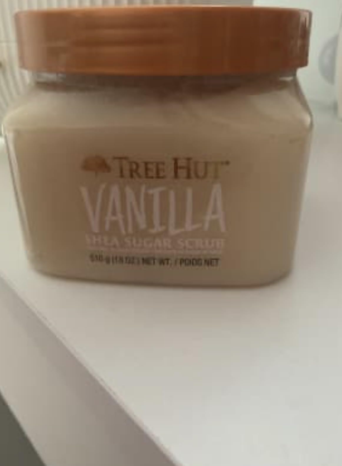 Tree Hut Body Scrub, Vanilla, 18 Oz | Exfoliating & Hydrating Sugar Scrub with Shea Butter customer photo 1