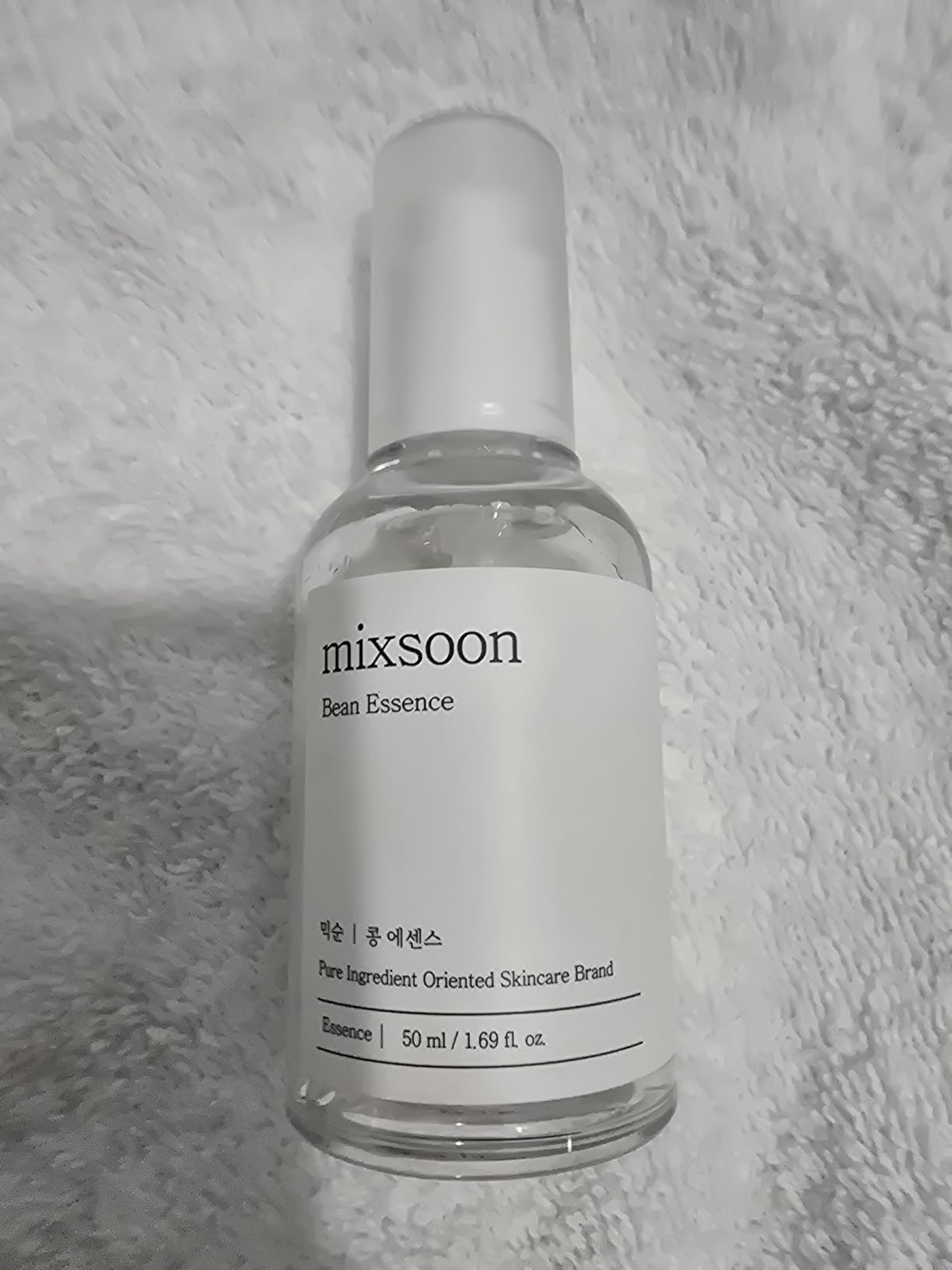 mixsoon Bean Essence Korean Skin Care, Gentle AHA Exfoliating Essence for Glass Skin Glow, Hydrating Face Serum with Fermented Bean, Smooth Skin, 30ml / 1.01 fl.oz. Korean Glass Skin Care customer photo 1