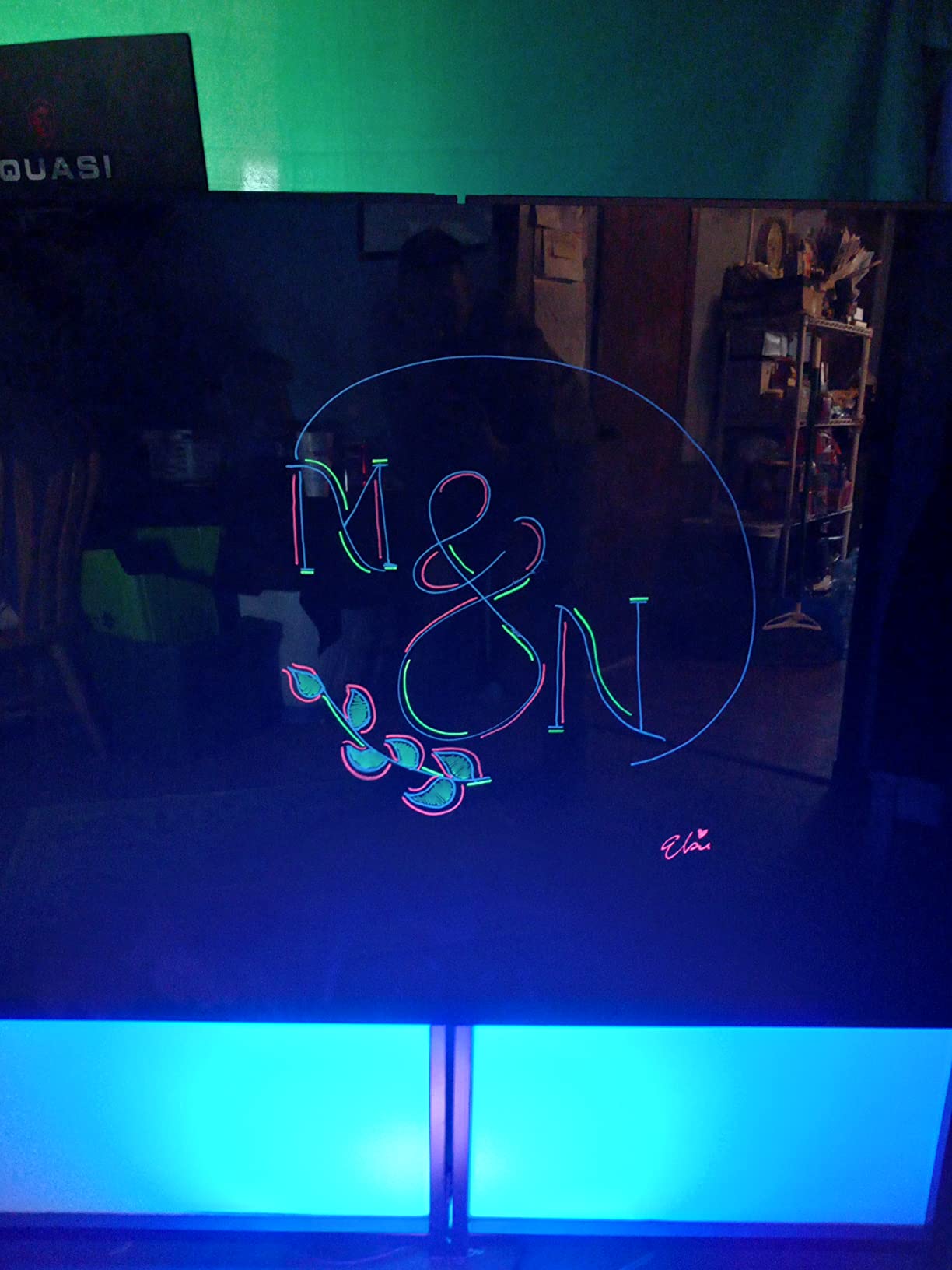 Magnetic Glass Whiteboard, 36