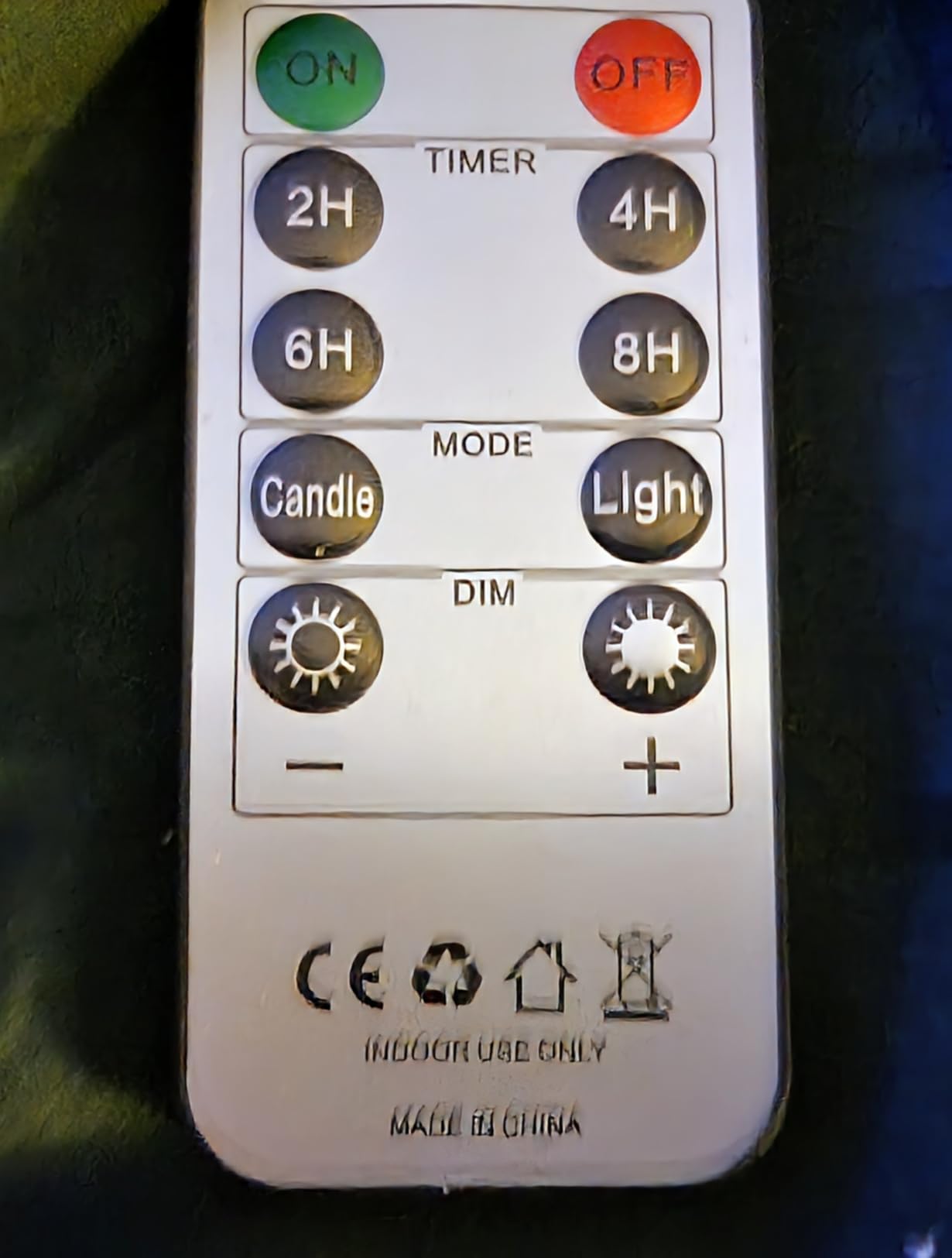 Lezonic Rechargeable Flickering Flameless Candles Battery Operated with Remote and Timer, Pack of 3(D 3'' X H 4''5''6'') Long Lasting Ivory White Real Wax LED USB Pillar Candles customer photo 2