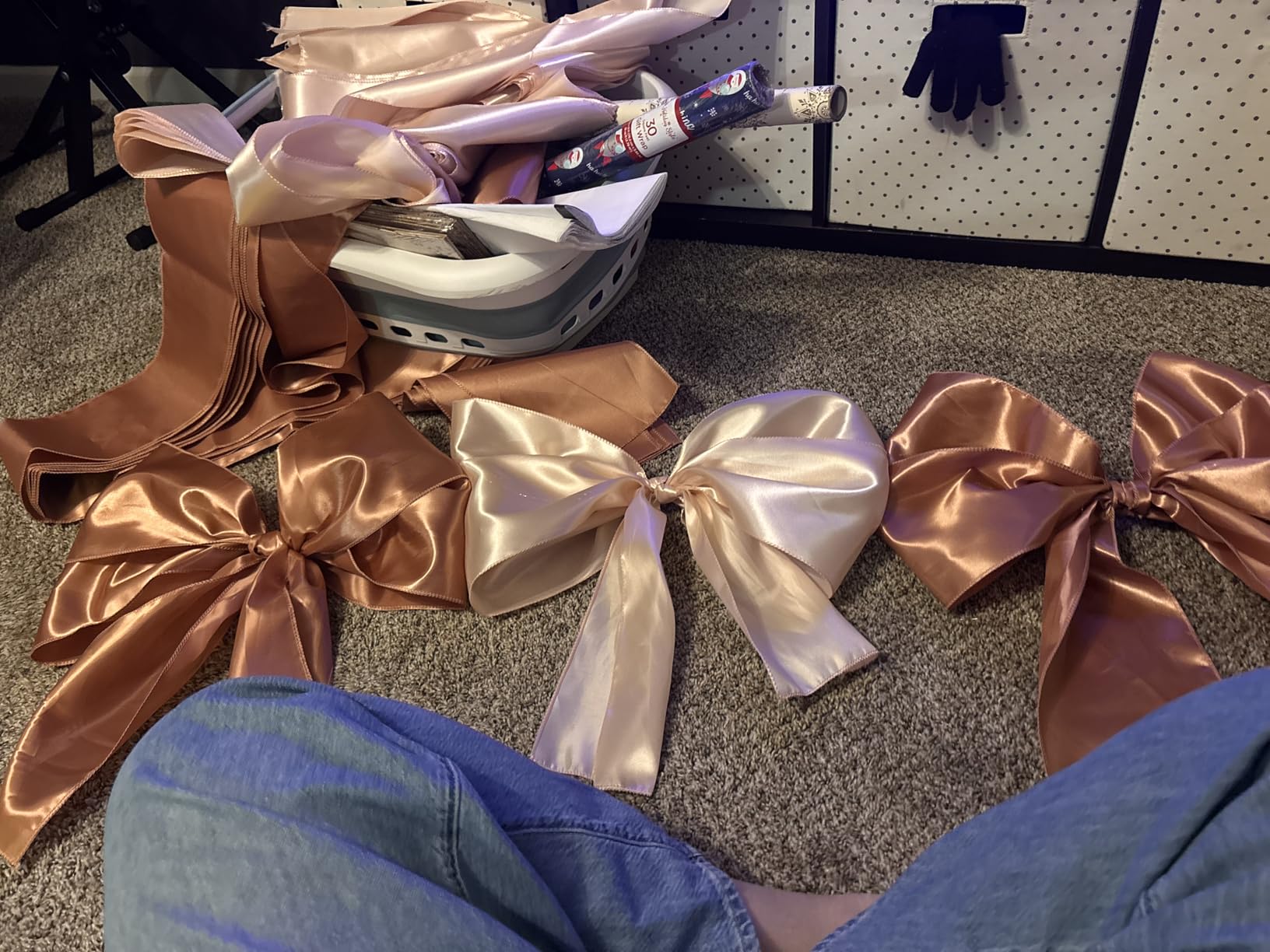Purple Satin Chair Sashes Bows for Chair, 7x108inchs, 50pcs | Chair Ribbons For Party Chairs, Chair Tie Backs For Party, Silk Sash For Wedding Party Events Banquet Chair Covers Decoration customer photo 2