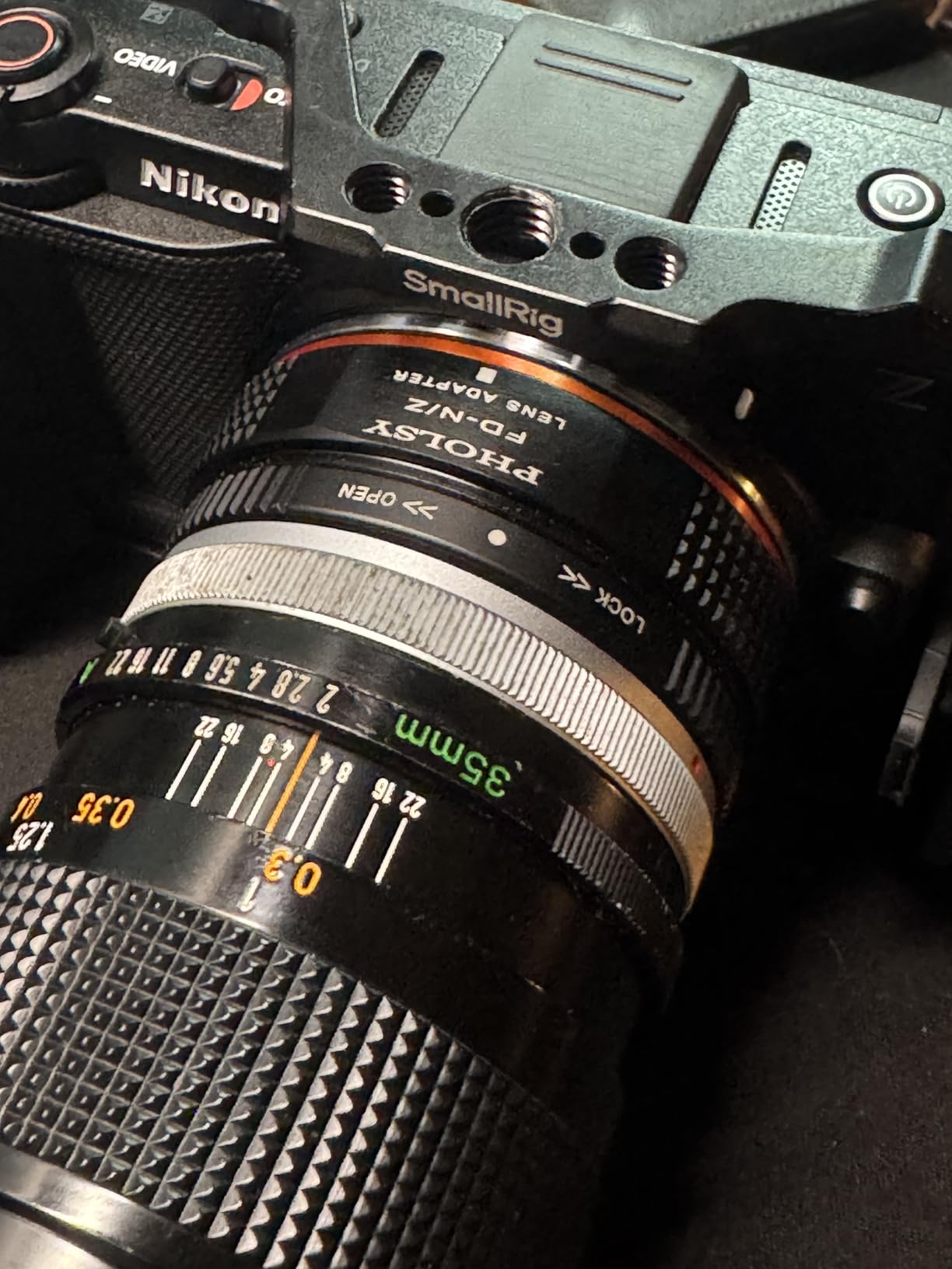 PHOLSY Lens Mount Adapter Compatible with Leica M Lens and Nikon Z Camera customer photo 1