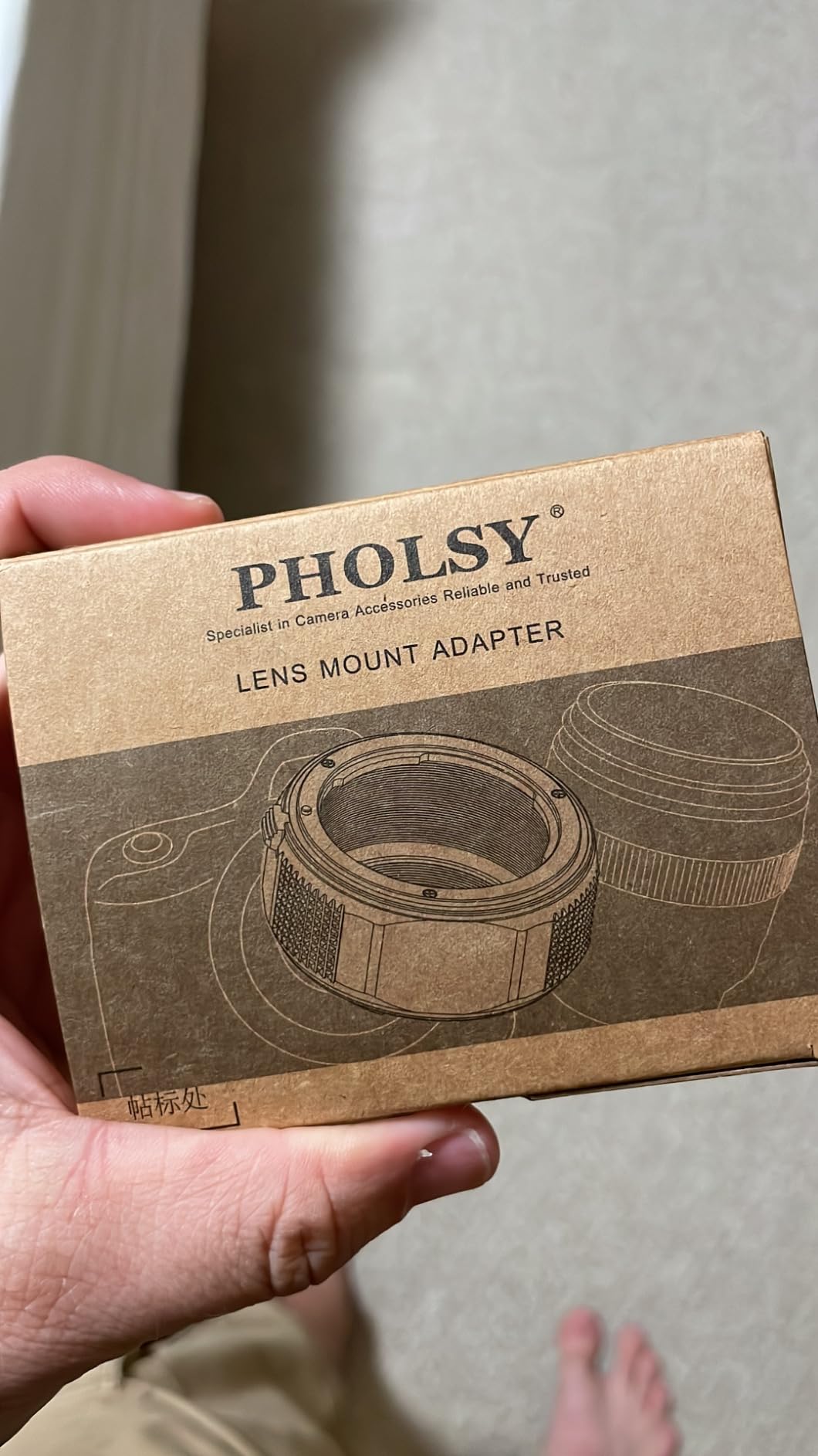 PHOLSY Lens Mount Adapter Compatible with Leica M Lens and Nikon Z Camera customer photo 2