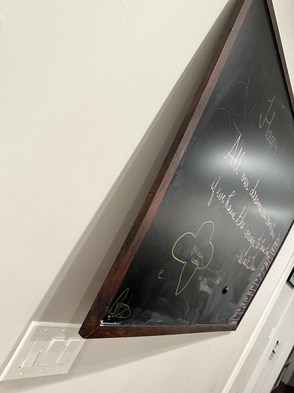 4 THOUGHT Magnetic Chalk Board 36