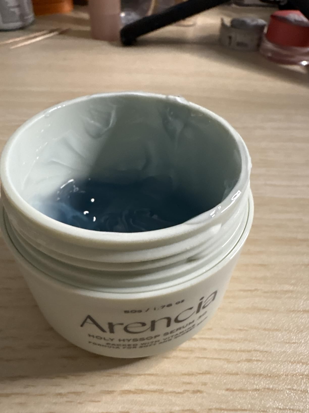 Arencia Glow Hyssop Overnight Face Mask Serum - hydrating & Anti-Aging Serum for younger looking Korean Glass Skin, Vitamin A, C, E, Niacinamide, Peptide customer photo 2