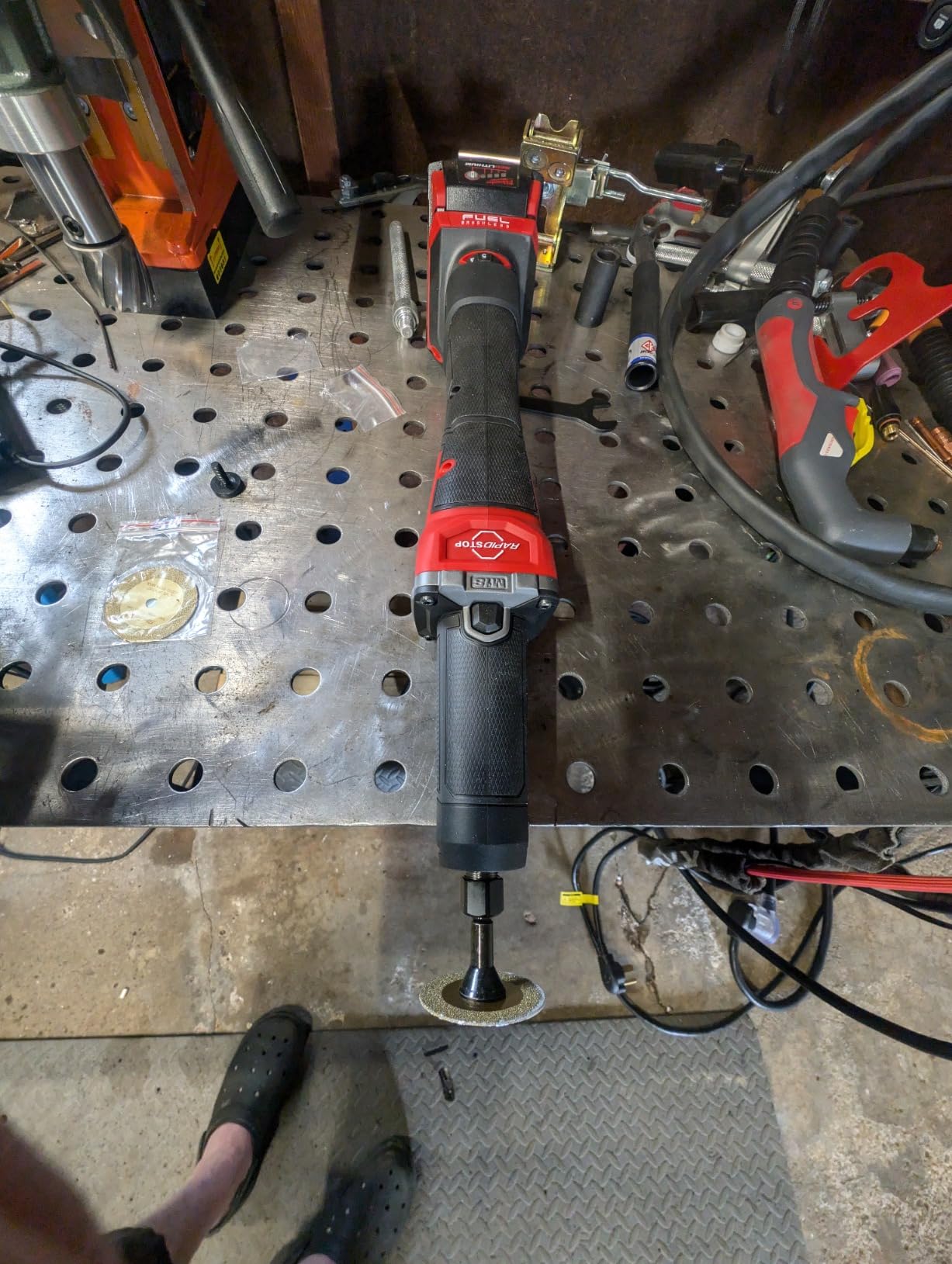 Milwaukee M18 FUEL Variable Speed, Braking Die Grinder, Paddle Switch w/ONE-KEY - No Battery customer photo 1