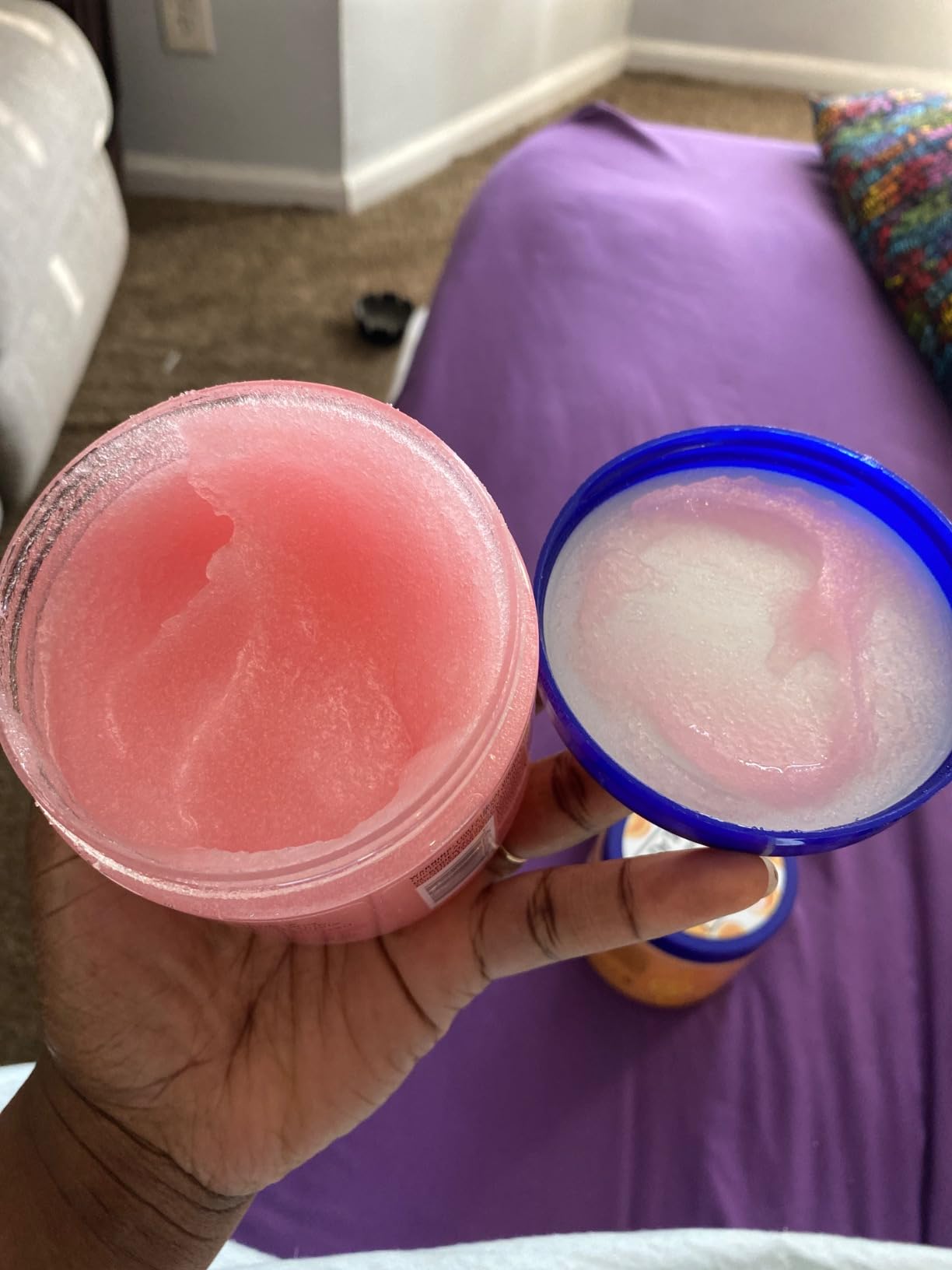 Dr Teal's Shea Sugar Scrub Trial Pack, Rose, Shea Butter, Citrus 19 oz (Pack of 3) customer photo 1